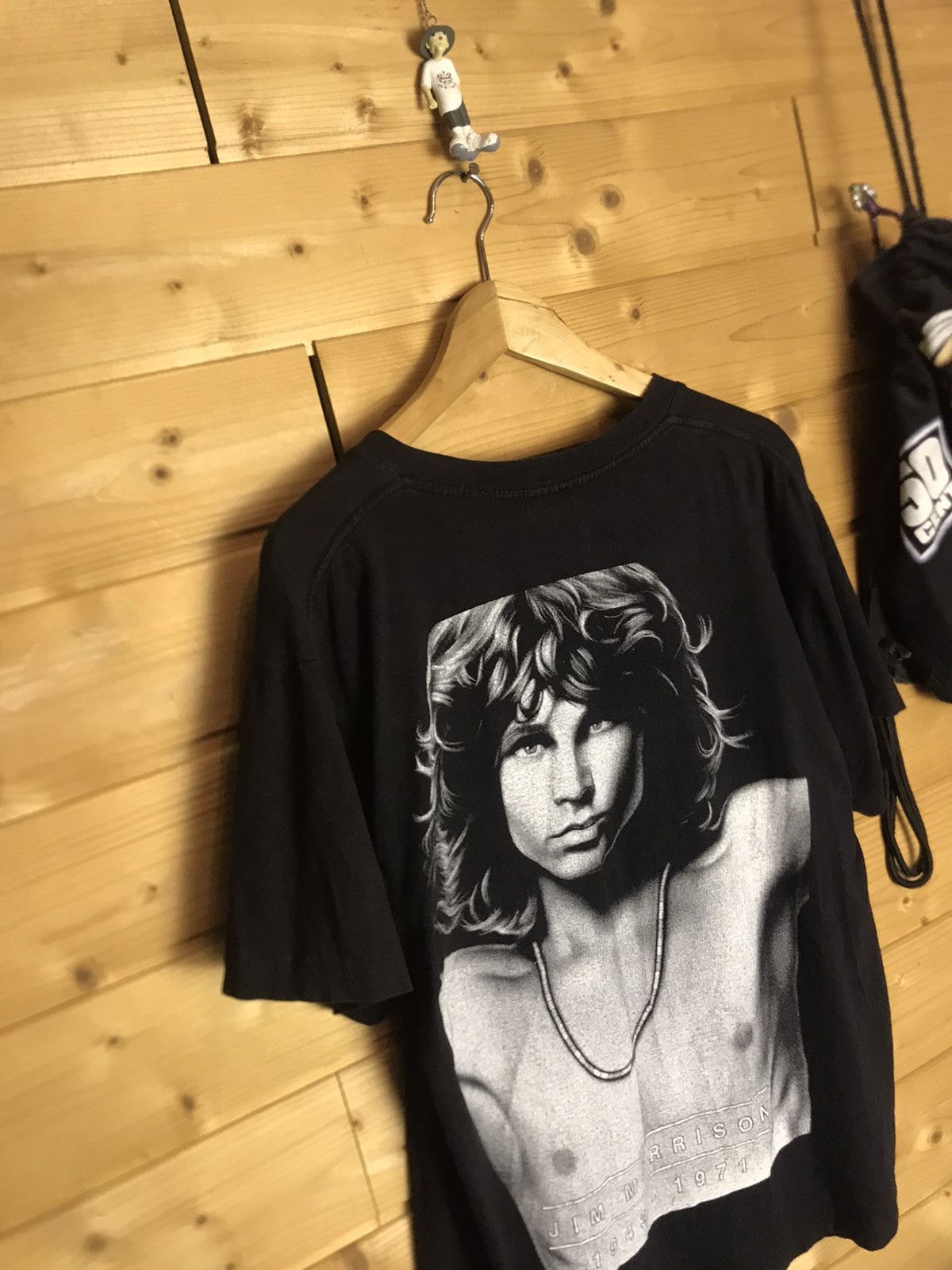 Band Tees Rare Vintage Jim Morrison 1943 - 1971 single stitch t-shirt Size US L / EU 52-54 / 3 - 9 Thumbnail