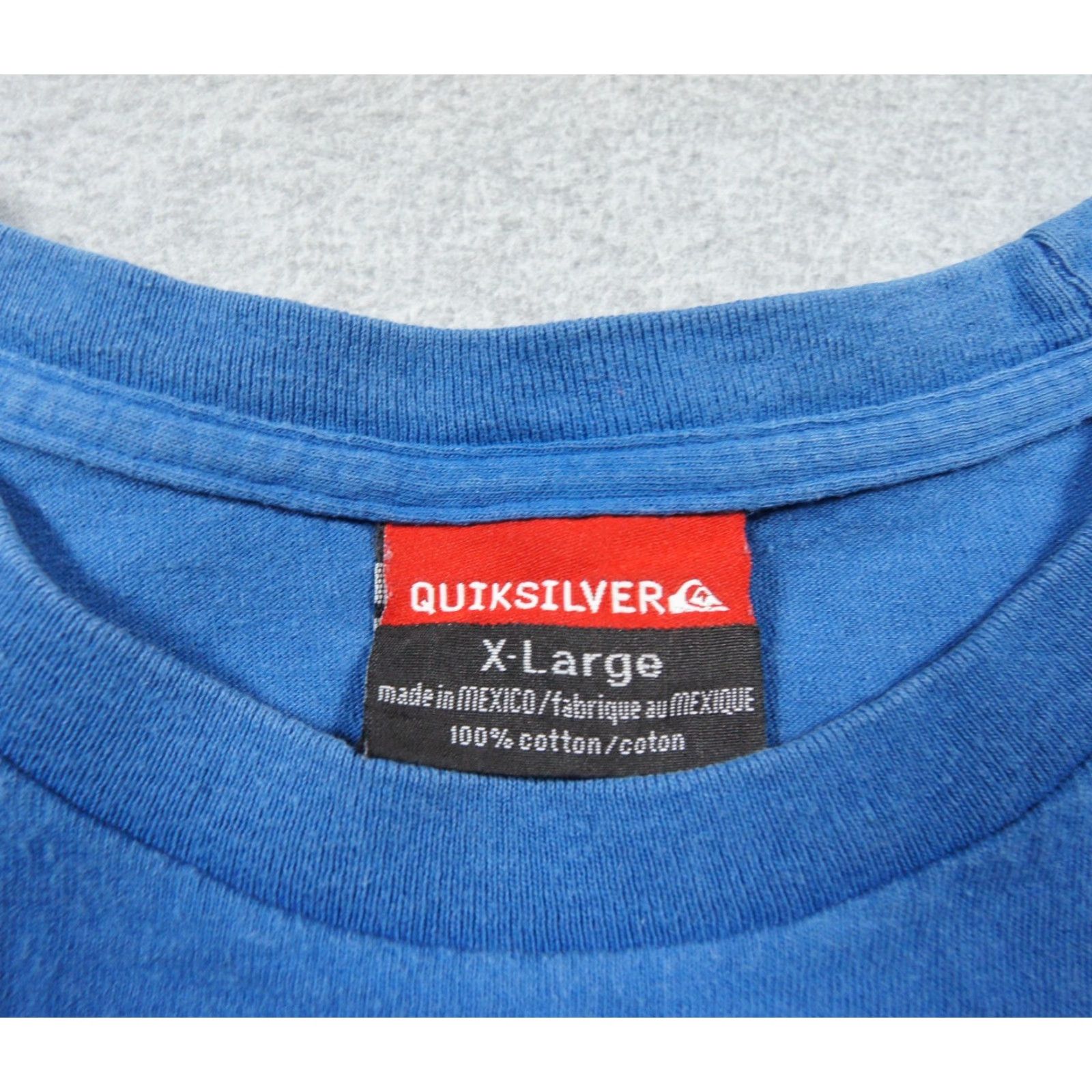Quiksilver VINTAGE Quiksilver Shirt Mens XL Blue Surf Graphic Tee Y2K Short Sleeve Mens Size US XL / EU 56 / 4 - 6 Thumbnail