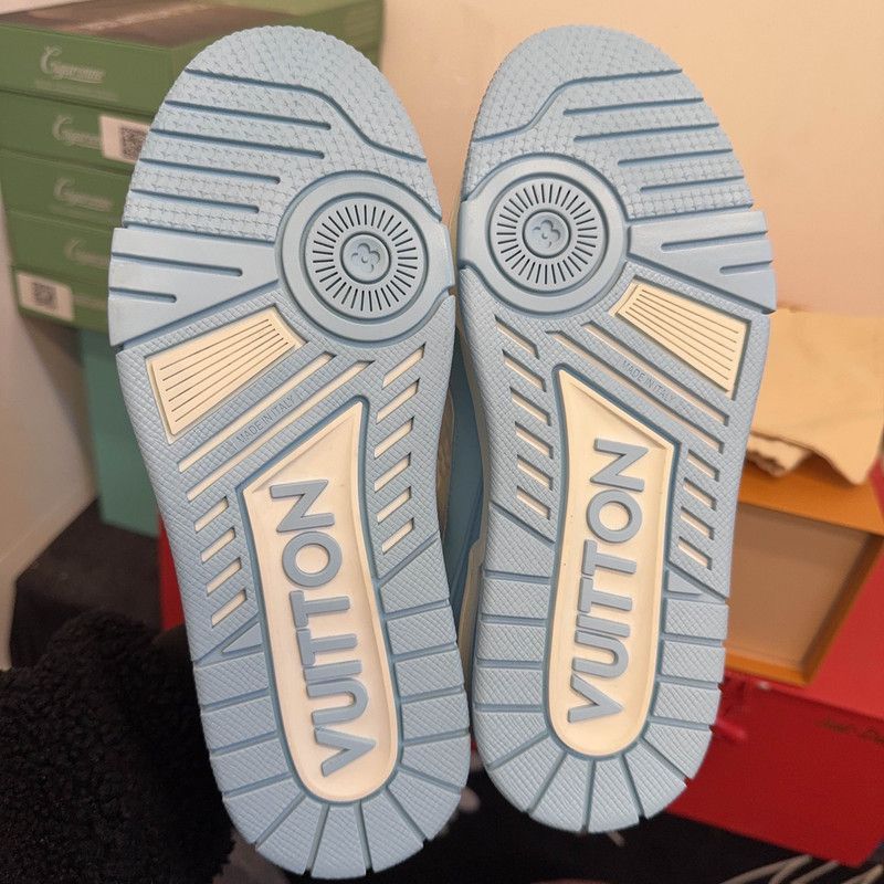 Louis Vuitton Louis Vuitton Trainer Low-Top Fashion Sneakers -2508 Size US 5.5 / EU 38 - 4 Thumbnail