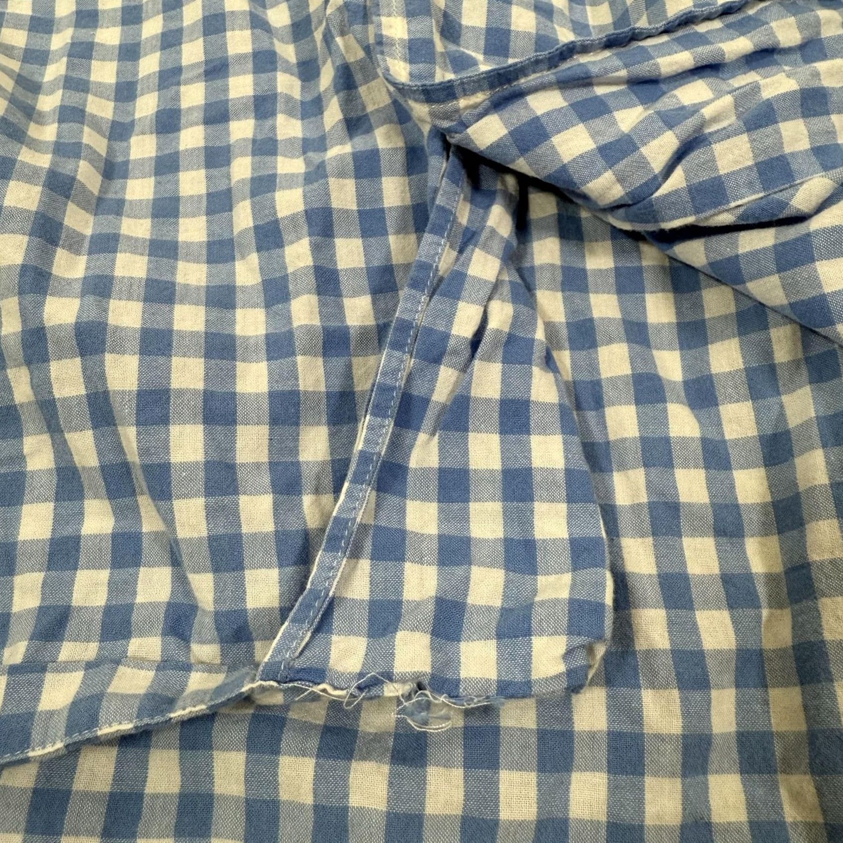 Polo Ralph Lauren Polo Ralph Lauren Shirt Mens 2XL Blue White Loop Collar Gingham Check Button Size US XXL / EU 58 / 5 - 6 Thumbnail