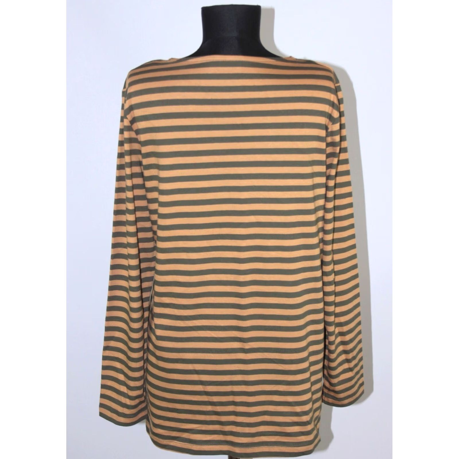 Vintage Gudrun Sjoden womens jumper Shirt Size M Organic Cotton Yellow Long Sleeves Size M / US 6-8 / IT 42-44 - 4 Thumbnail
