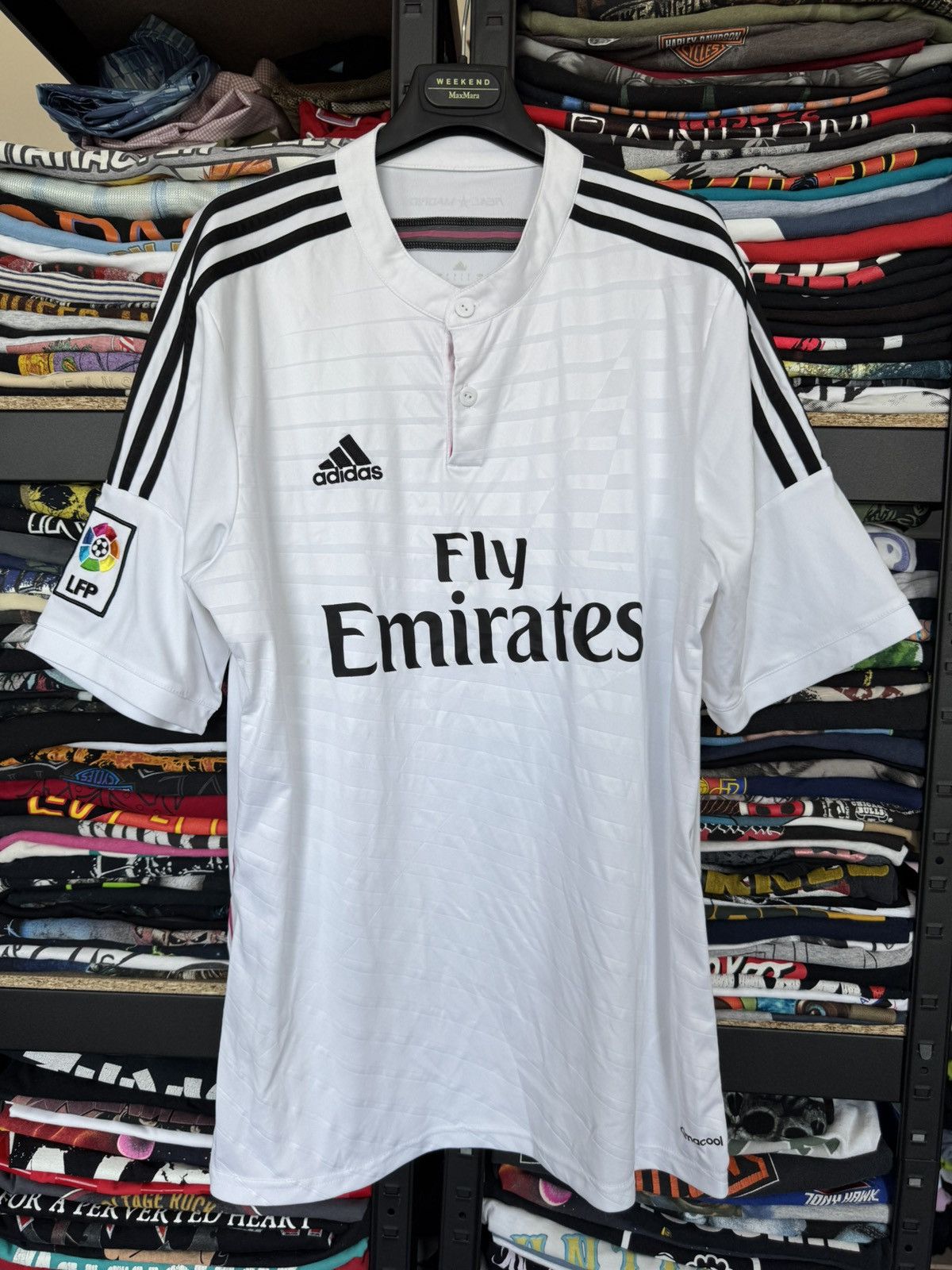 Adidas × Vintage Adidas jersey fly emirates climacool tee size L Size US L / EU 52-54 / 3 - 1 Thumbnail
