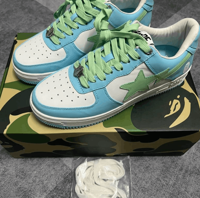 Bape Low cut casual board shoes Size US 9 / EU 42 - 1 Thumbnail