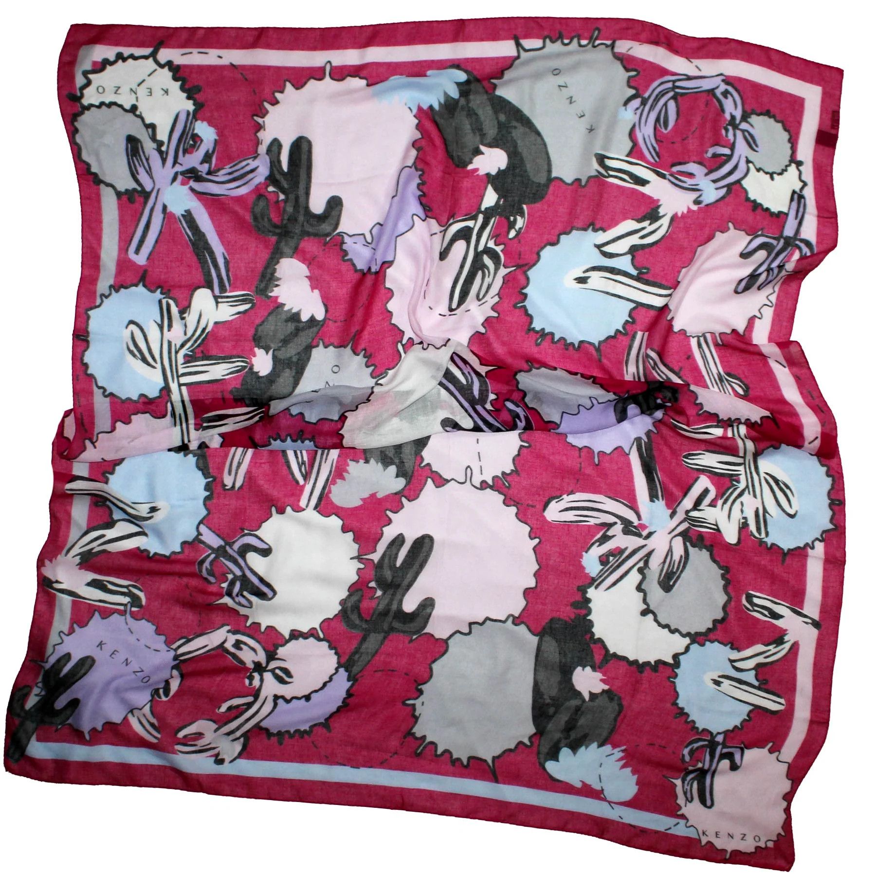 Kenzo o1y1025 Size : OS / Scarf in Multicolor Size ONE SIZE - 4 Thumbnail