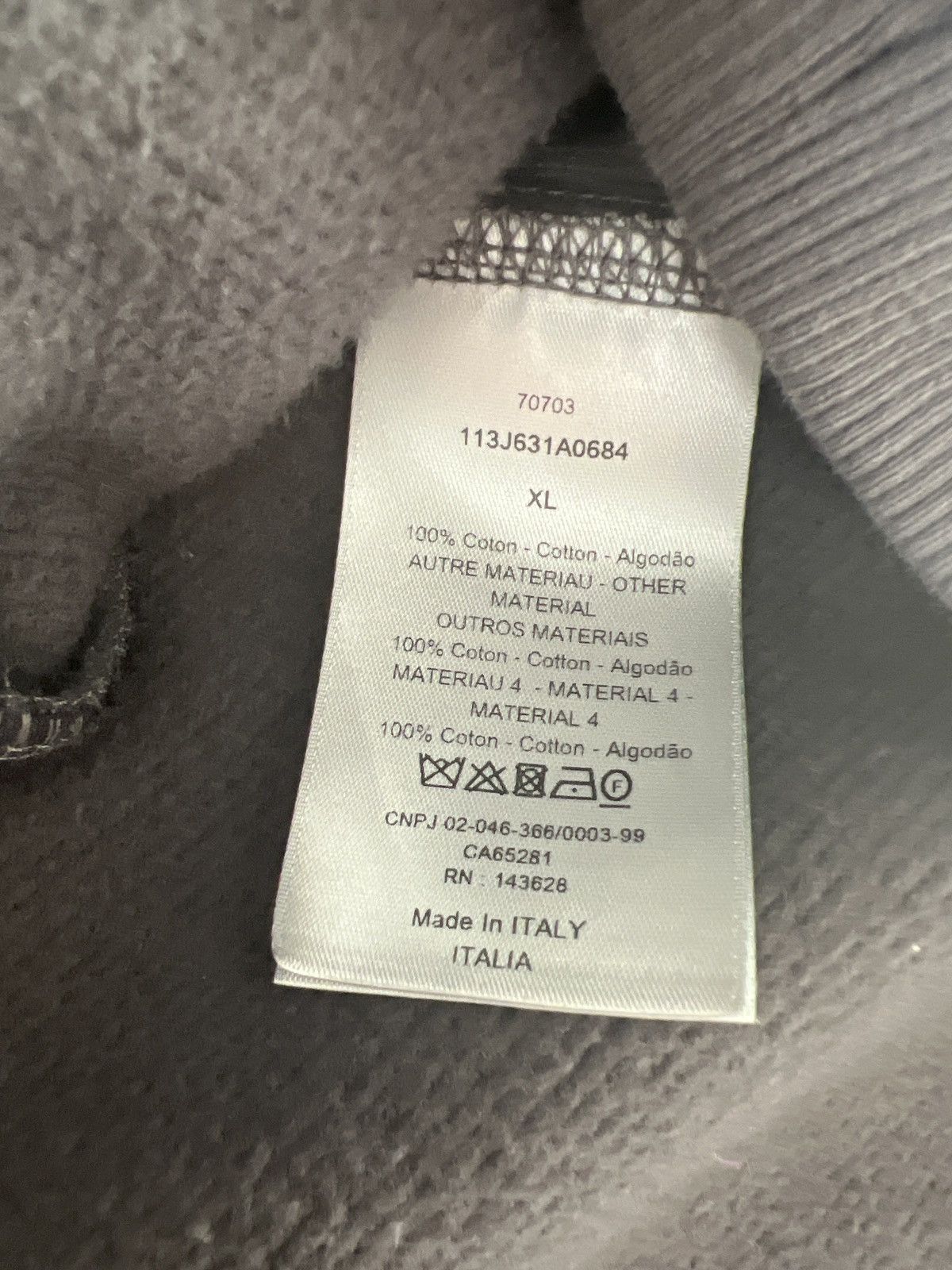 Dior Dior Oblique Relaxed-Fit Hoodie Size US XL / EU 56 / 4 - 3 Thumbnail