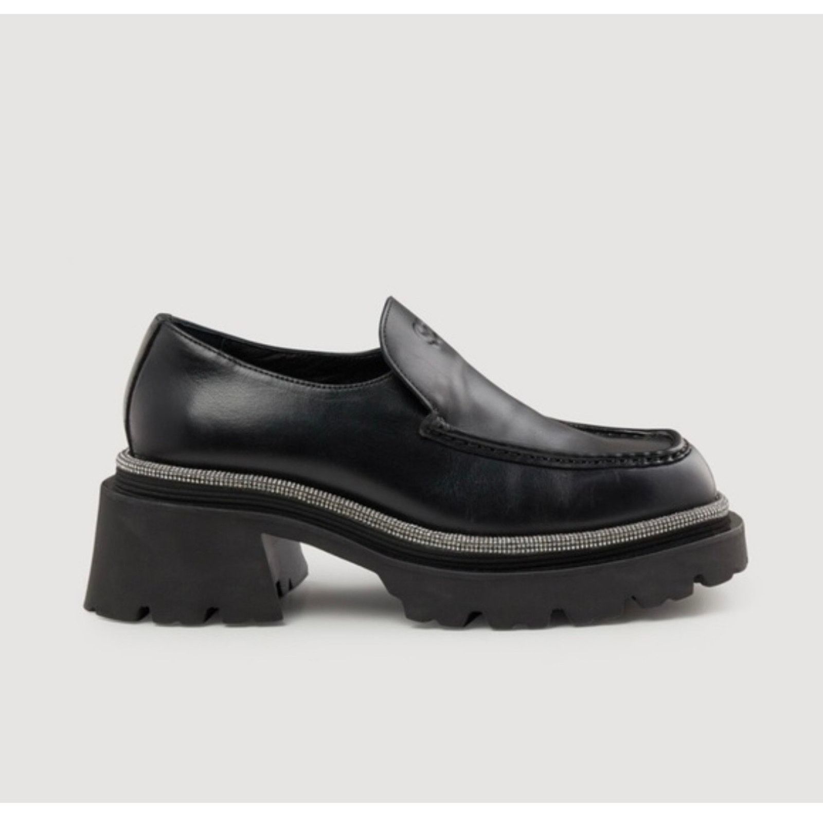 Sandro NEW Sandro Leather Loafers with Thick Notched Soles size 40 Size US 9.5 / IT 39.5 - 2 Thumbnail