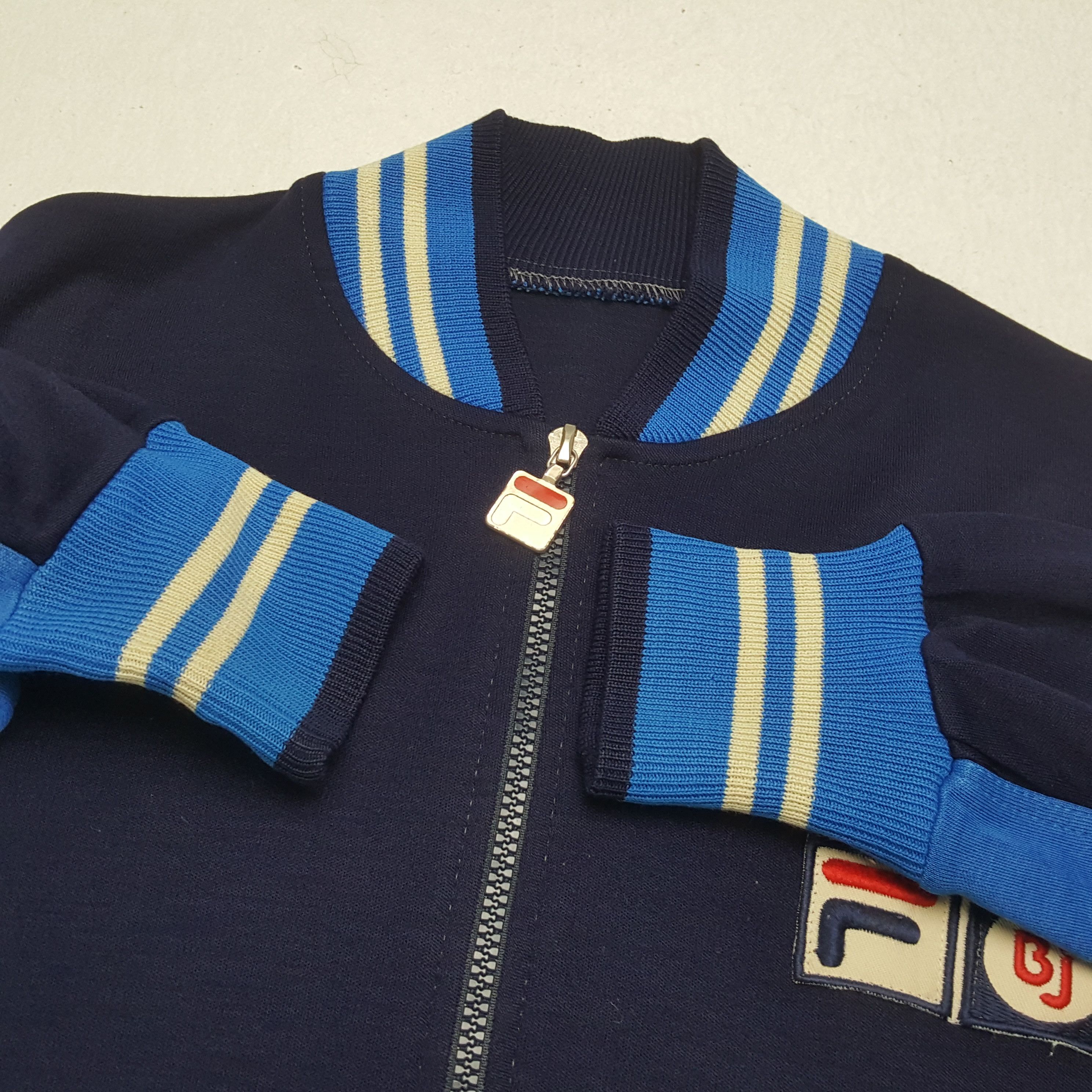 Bjorn Borg × Fila × Vintage Vintage FILA BJORN BORG Tennis Lagend Sweater Jacket Size US M / EU 48-50 / 2 - 8 Thumbnail