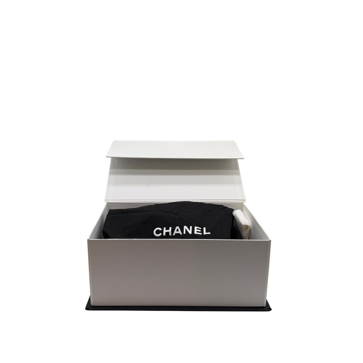 Chanel Chanel Monaco Mini Square Flap Bag Black Lambskin Size ONE SIZE - 13 Thumbnail