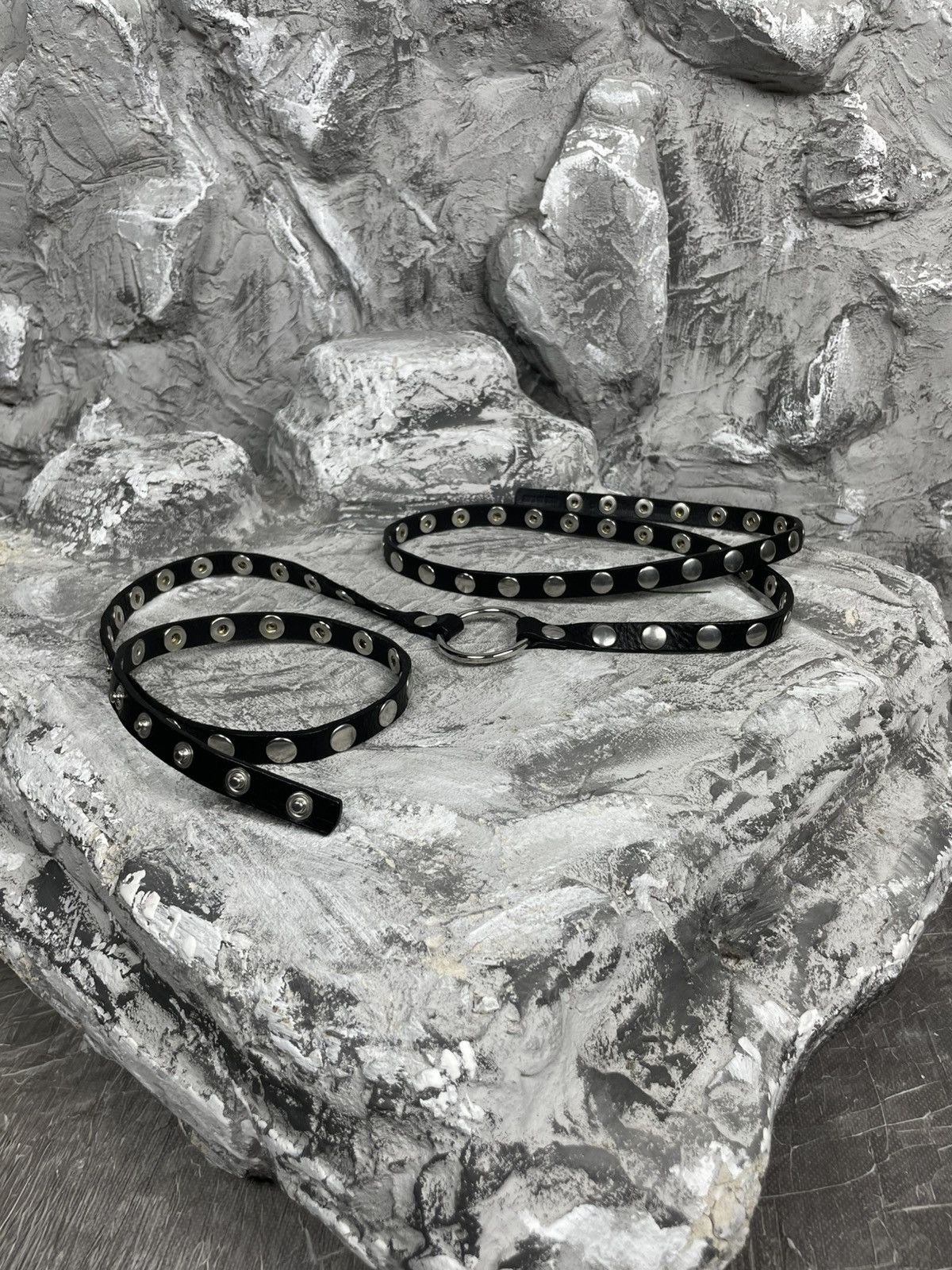 Alexander McQueen McQ Alexander McQueen Rare Rivets Archive Double Belt Size ONE SIZE - 2 Thumbnail