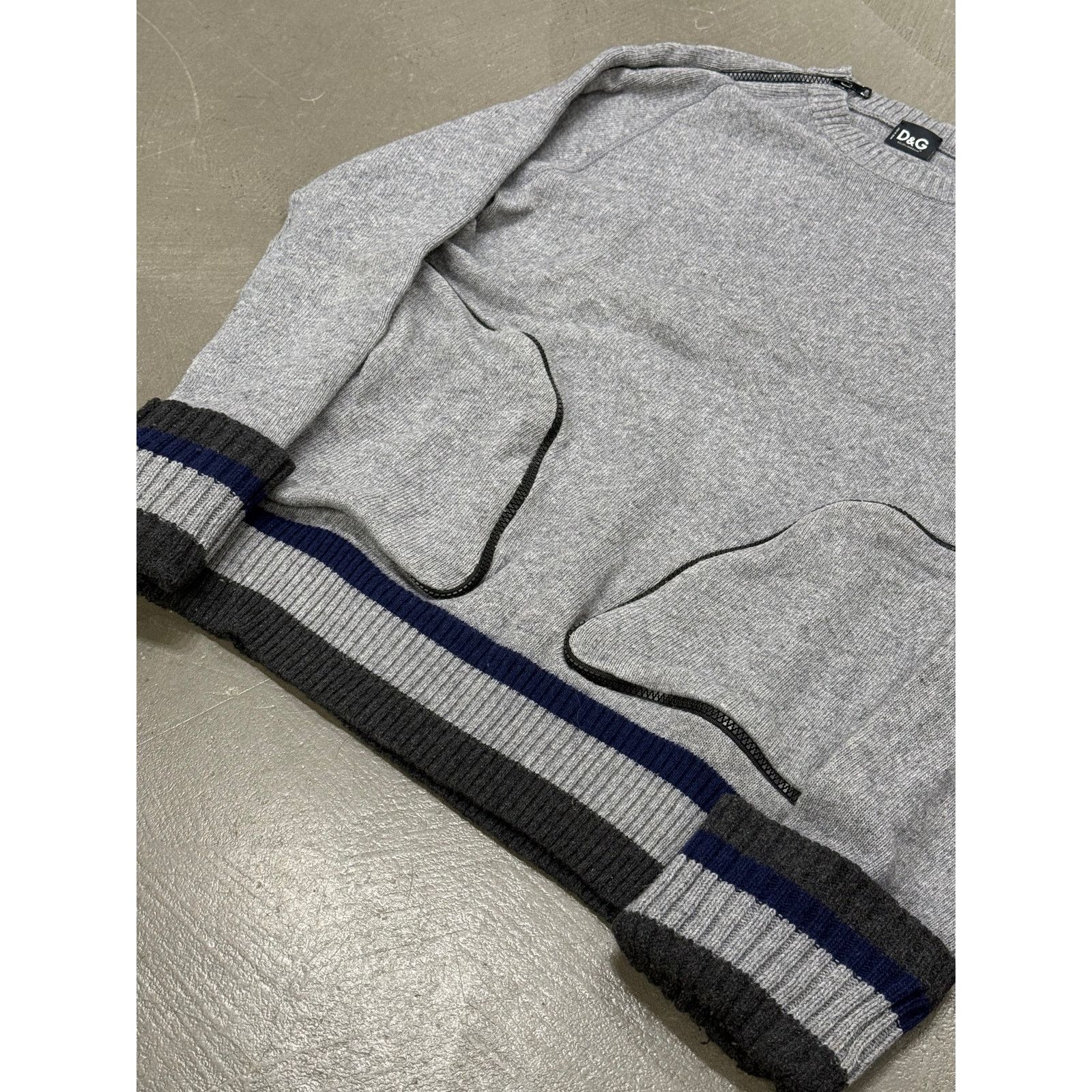 Dolce & Gabbana 2003 Dolce & Gabbana zipped sweatshirt Size US M / EU 48-50 / 2 - 7 Thumbnail