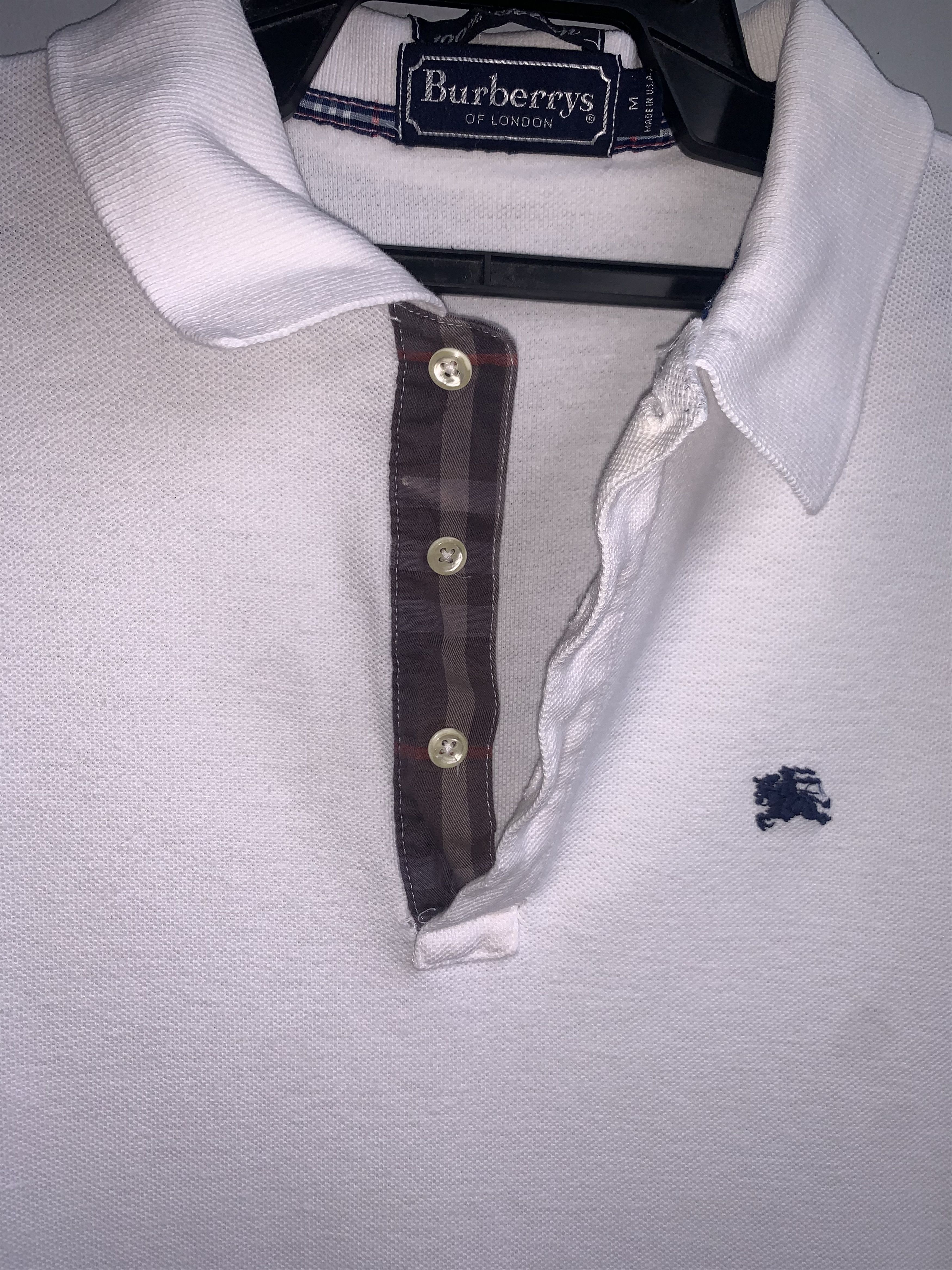 Burberry Burberry Nova Checkred Polo T-Shirt Size US M / EU 48-50 / 2 - 4 Thumbnail