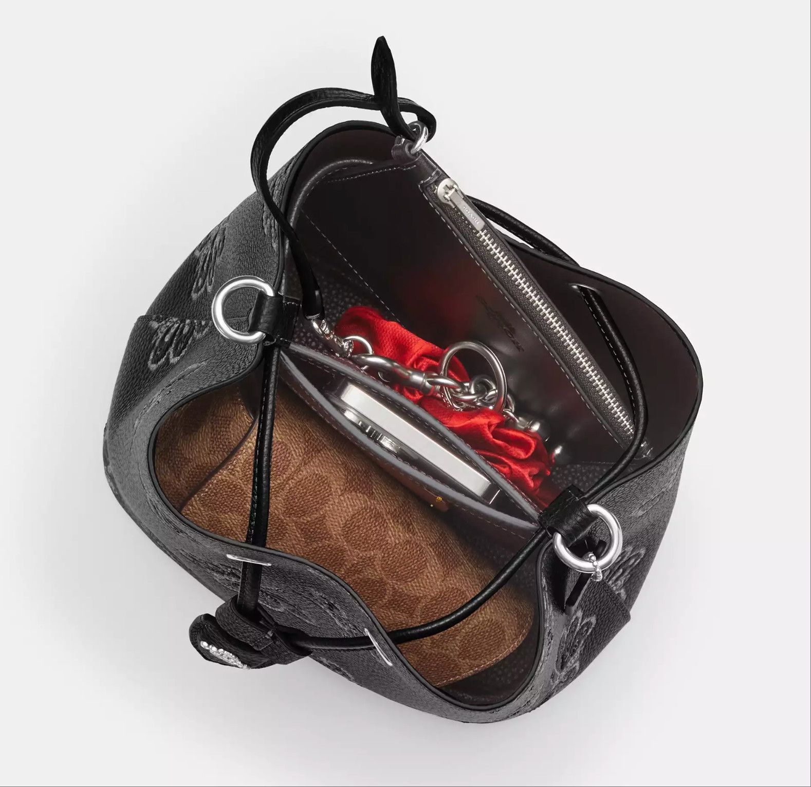Coach Rowan Bucket Bag With Butterfly Print CCK89 Size ONE SIZE - 15 Thumbnail