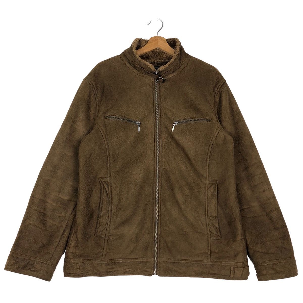 Japanese Brand 🔥90’s Vintage Shearling Mink Fur Lining Jacket B3 Thruxton Size US L / EU 52-54 / 3 - 1 Thumbnail