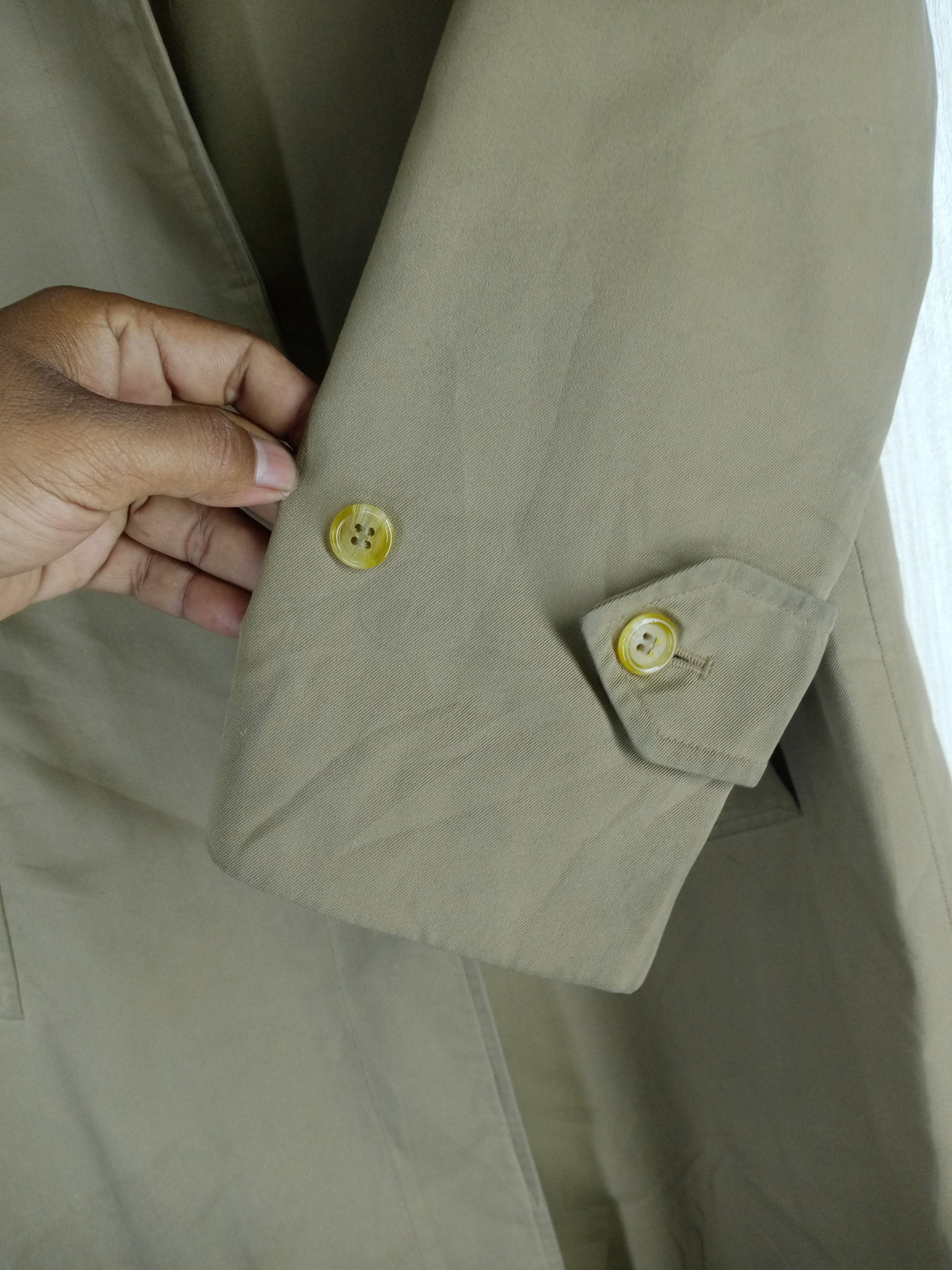Burberry × Burberry Prorsum Rare Vintage Burberrys Nova Check Trench Coat Size US M / EU 48-50 / 2 - 10 Thumbnail