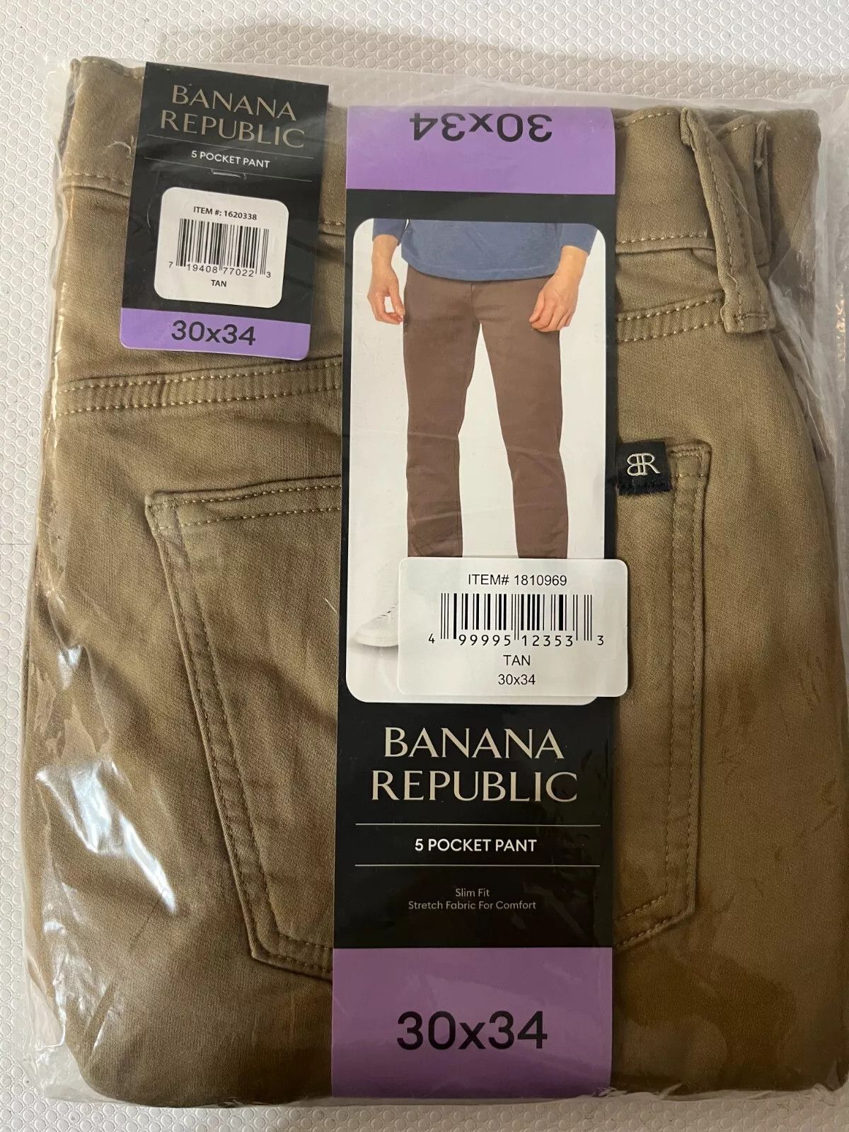 Banana Republic Izod Men’s Liberty 5 Pockets Pant Size US 34 / EU 50 - 1 Thumbnail