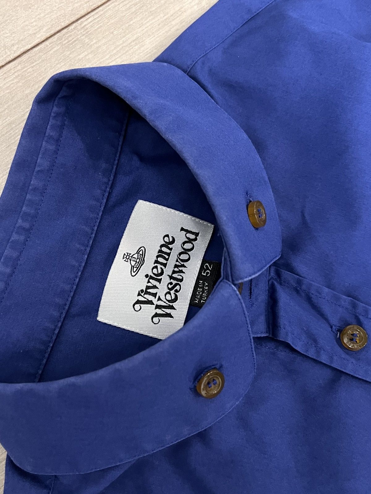 Vivienne Westwood 🔥VIVIENNE WESTWOOD OLD MONEY ORB LOGO LUXURY SHIRT 00’S Y2K Size US M / EU 48-50 / 2 - 3 Thumbnail