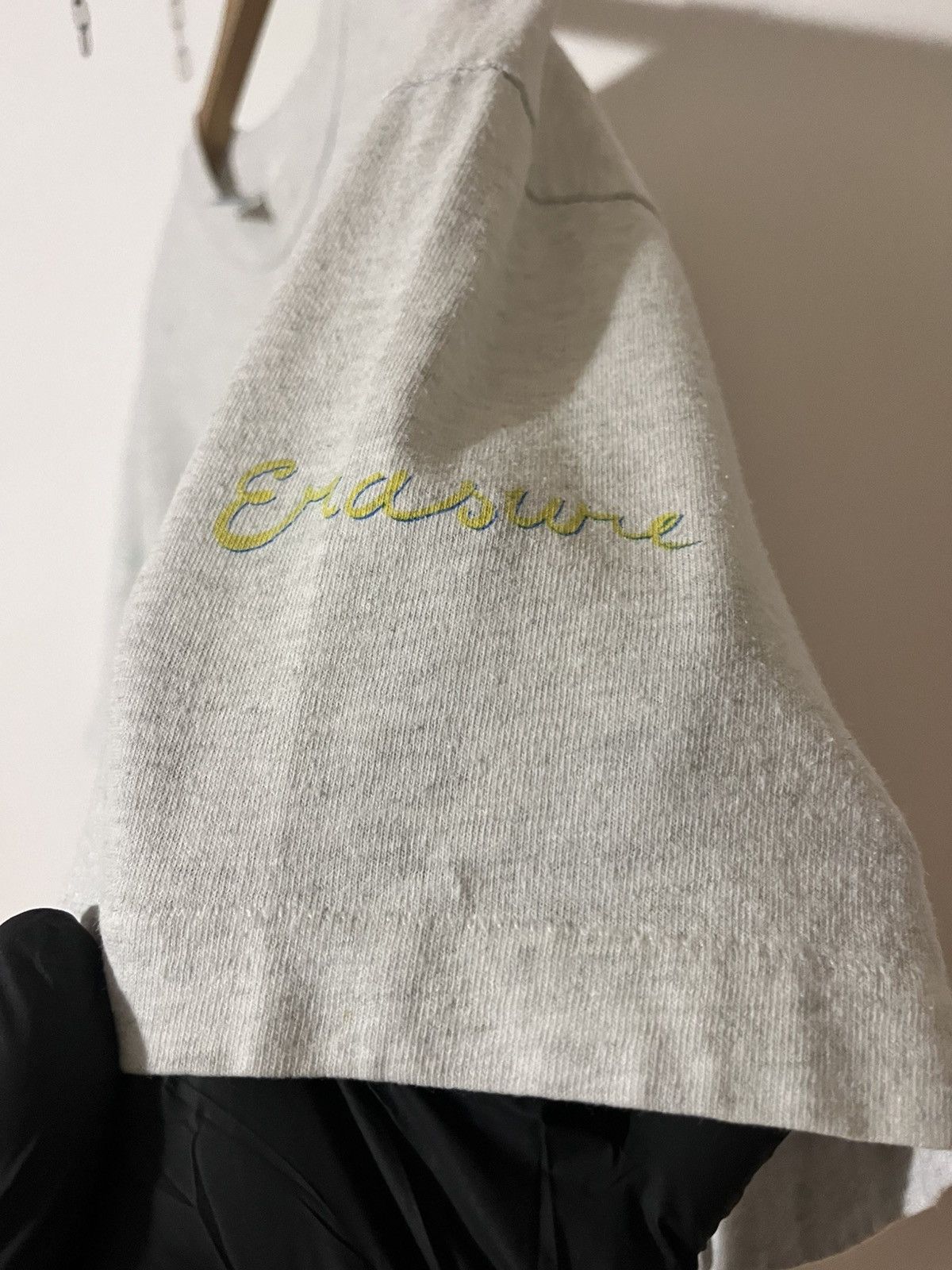 Vintage Erasure 💫 VTG Faded tshirt Size US XL / EU 56 / 4 - 5 Thumbnail