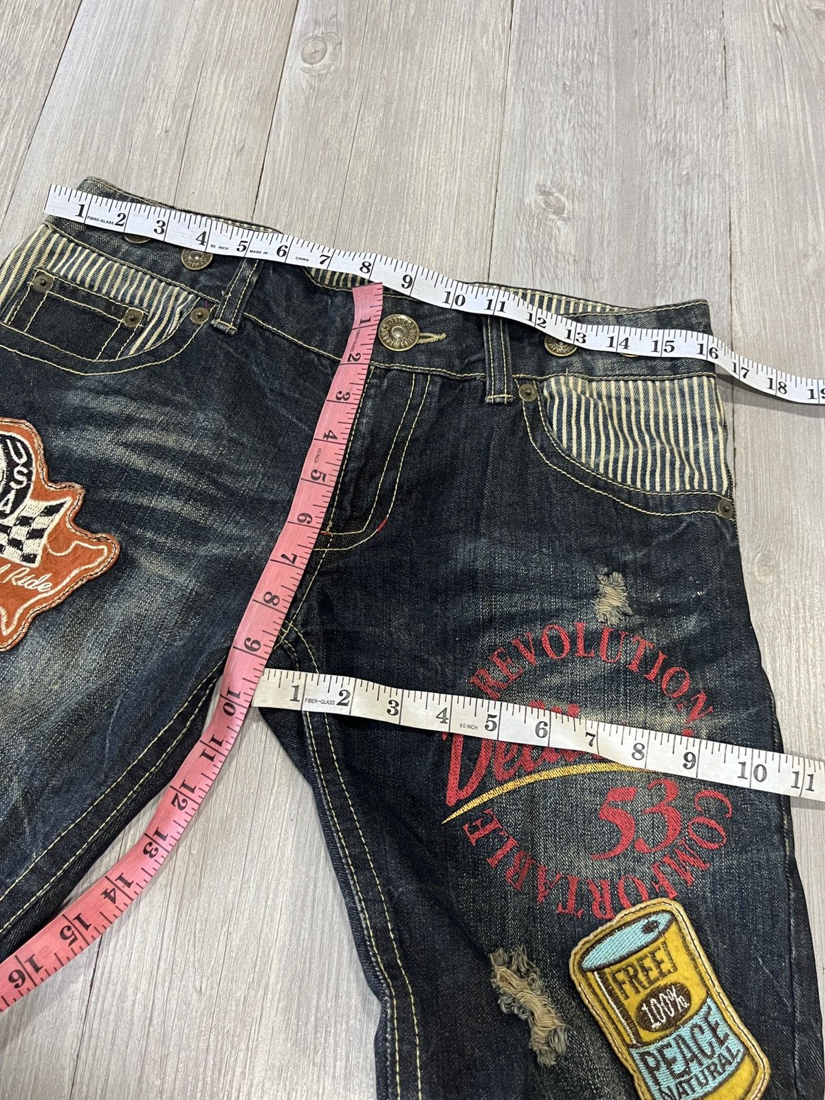 Hysteric Glamour Vintage Usa ride jeans Size US 32 / EU 48 - 7 Thumbnail