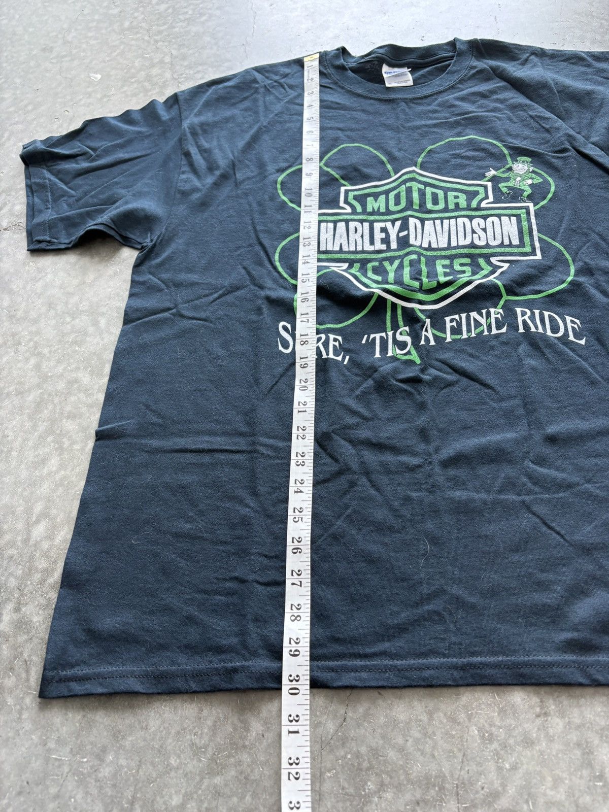 Harley Davidson Vintage Y2K Harley Davidson Dublin Ireland Graphic Tee Size US XL / EU 56 / 4 - 7 Thumbnail