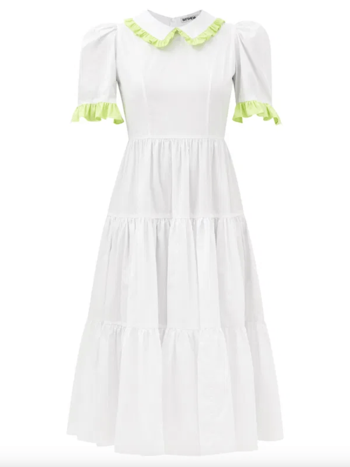 Batsheva Batsheva Lucy ruffled cotton dress. Size M / US 6-8 / IT 42-44 - 1 Thumbnail