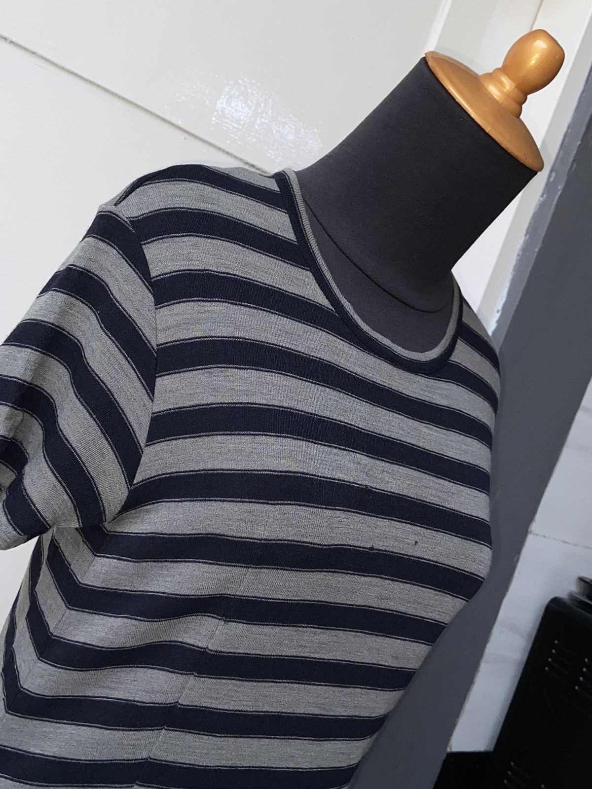 Tricot Comme des Garcons TRICOT COMME Des GARCONS Striped Knit Dress Size XS / US 0-2 / IT 36-38 - 4 Thumbnail