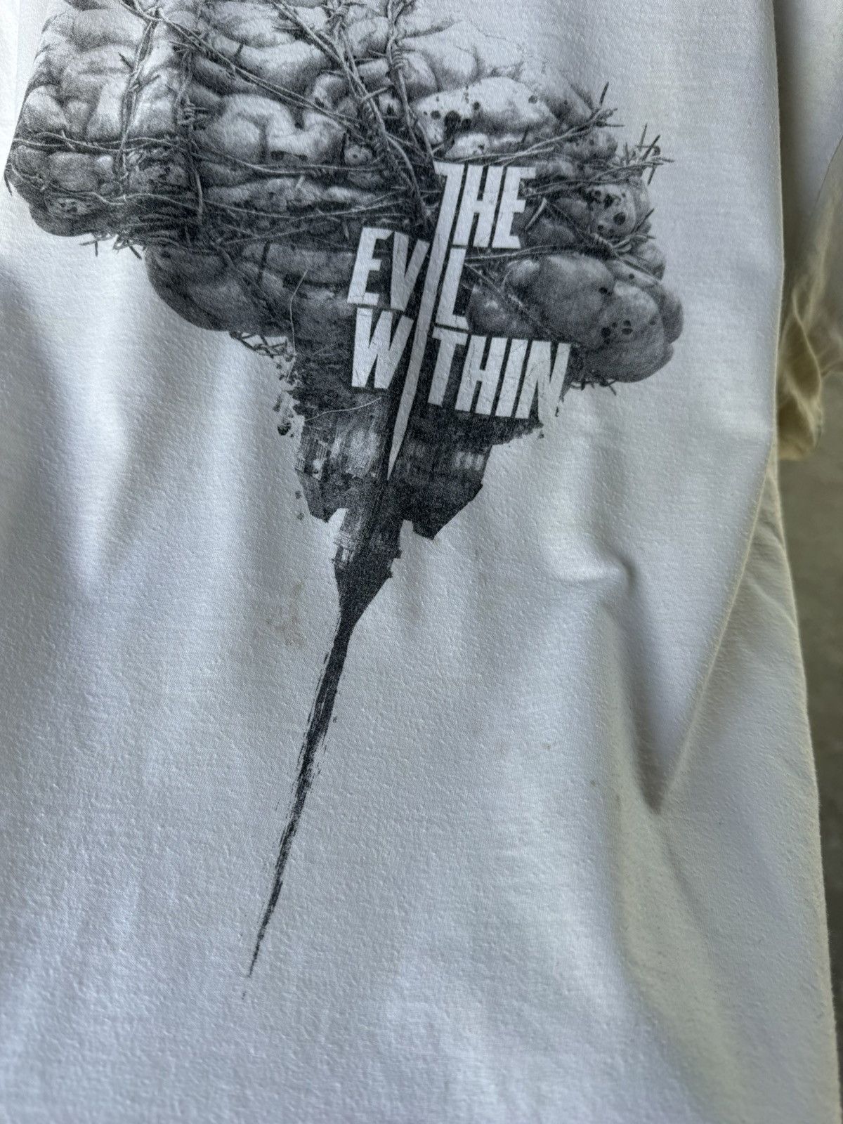 Playstation × Vintage The Evil Within Game T shirt PlayStation Y2K Size US M / EU 48-50 / 2 - 8 Thumbnail