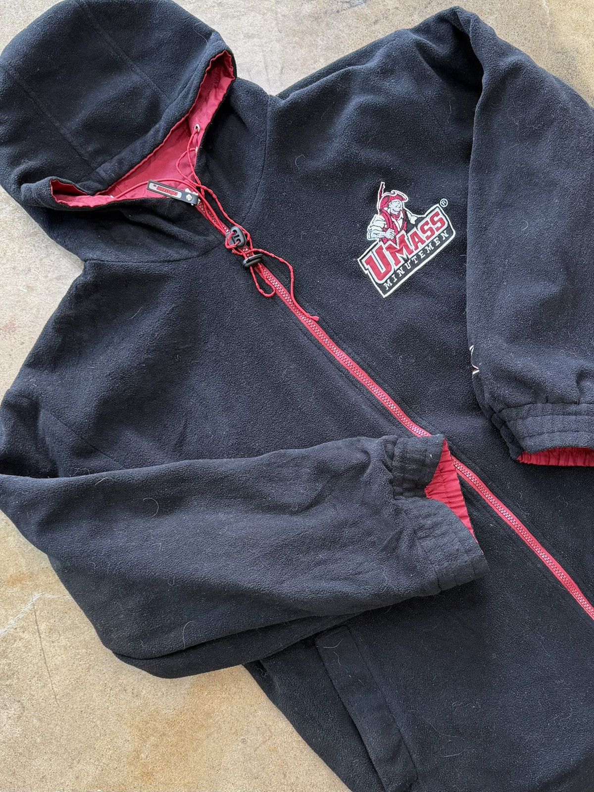 Vintage Vintage UMass Colosseum Reversible College Jacket XXL Size US XXL / EU 58 / 5 - 7 Thumbnail