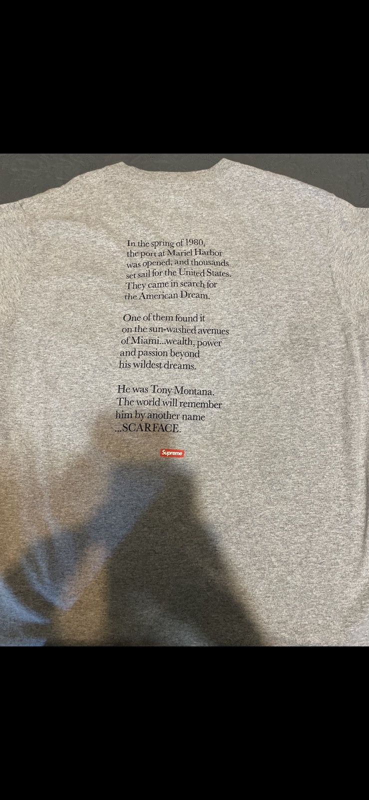 Supreme Supreme scarface t shirt Size US M / EU 48-50 / 2 - 3 Thumbnail