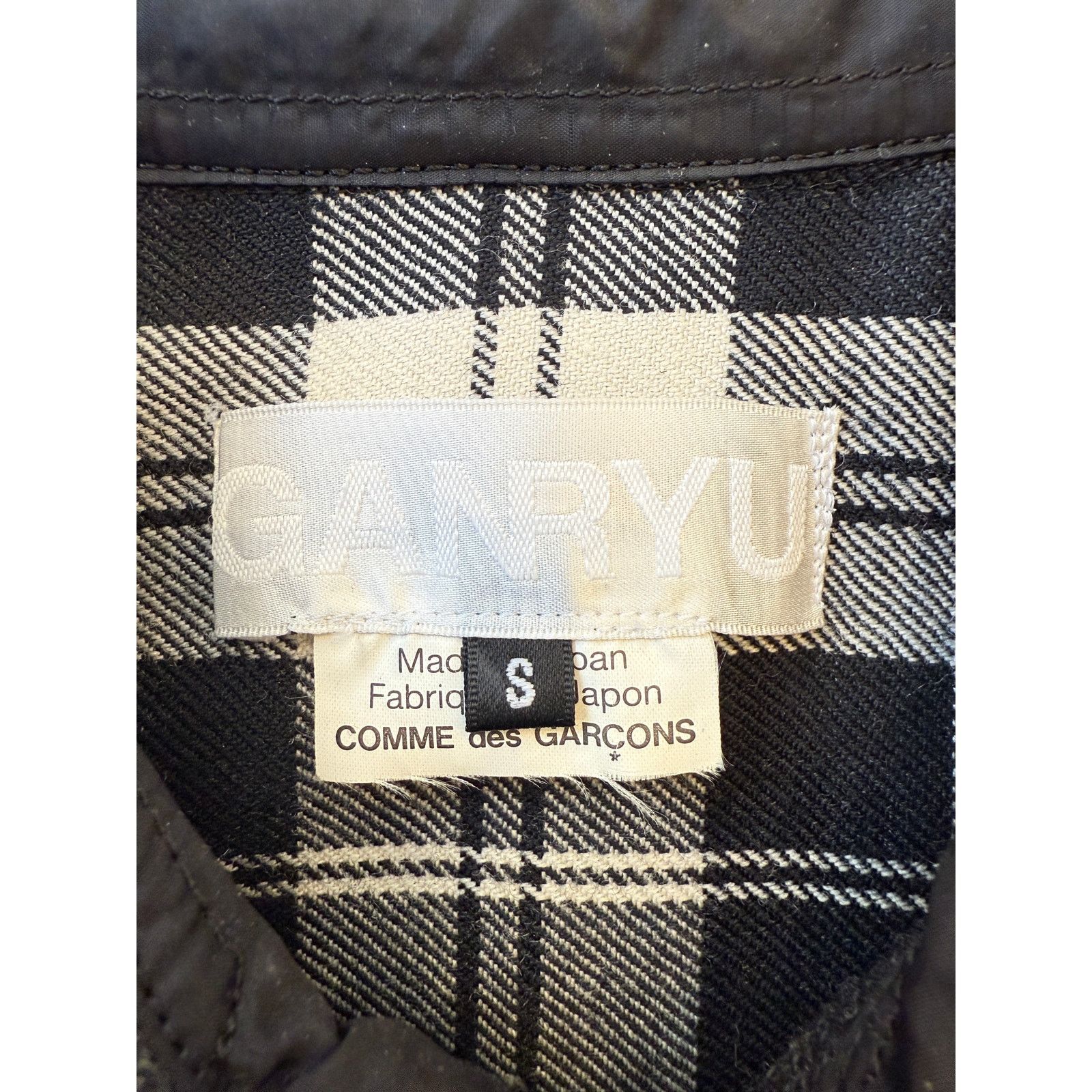 Comme des Garcons Comme des Garcons GANRYU Wool Flannel Jacket Size US S / EU 44-46 / 1 - 3 Thumbnail