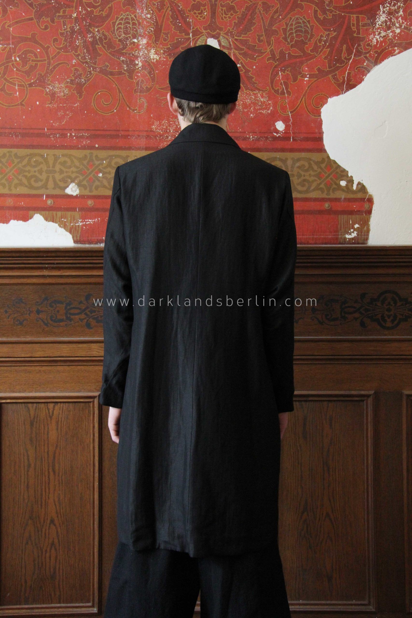Devoa Virgin Wool/Canapa (Hemp) Soft Gabardine Coat Size US M / EU 48-50 / 2 - 3 Thumbnail
