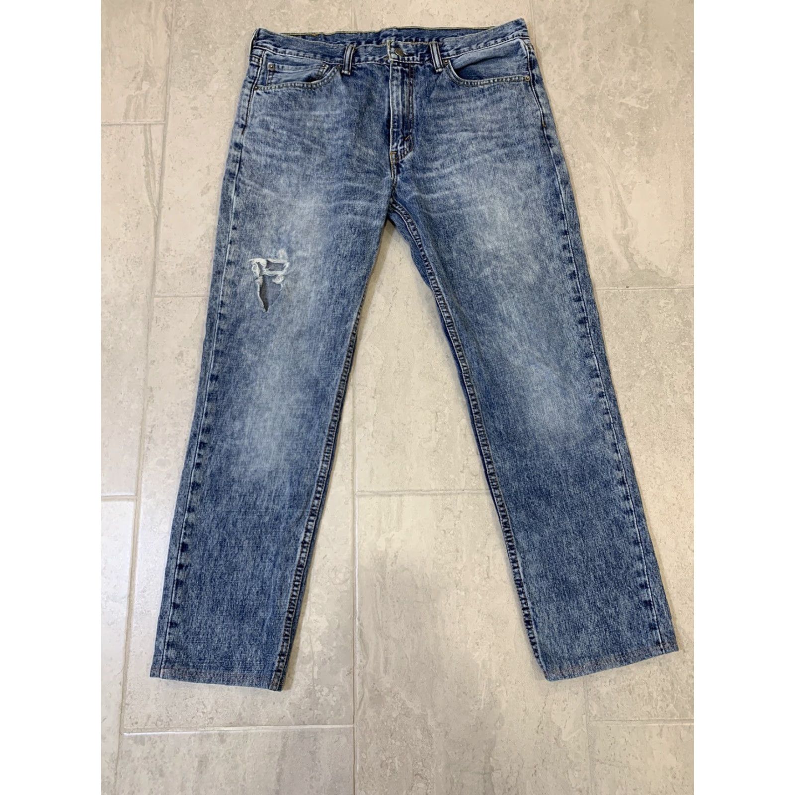Levi's Levi's Jeans Slim Fit 511 Straight Leg Medium Wash Denim Blue 36 Inseam 30 Mens Jeans Size US 36 / EU 52 - 2 Thumbnail