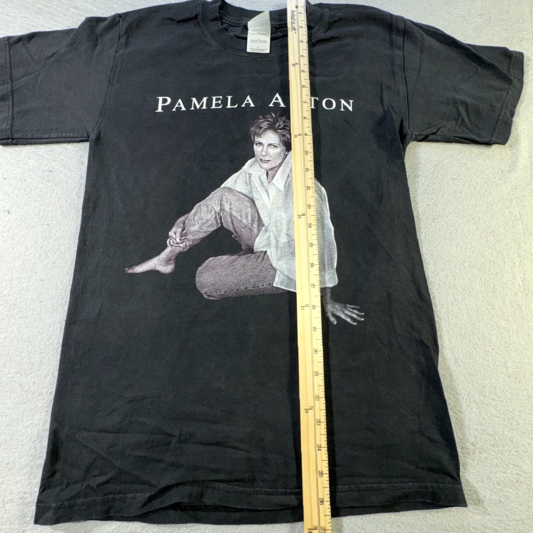 Gildan VINTAGE Pamela Anton Shirt Mens Small Black 2003 European Tour Band Tee Mens Small Black 2000s Band Music Graphic Print 2003 European Tour Mens Size US S / EU 44-46 / 1 - 7 Thumbnail