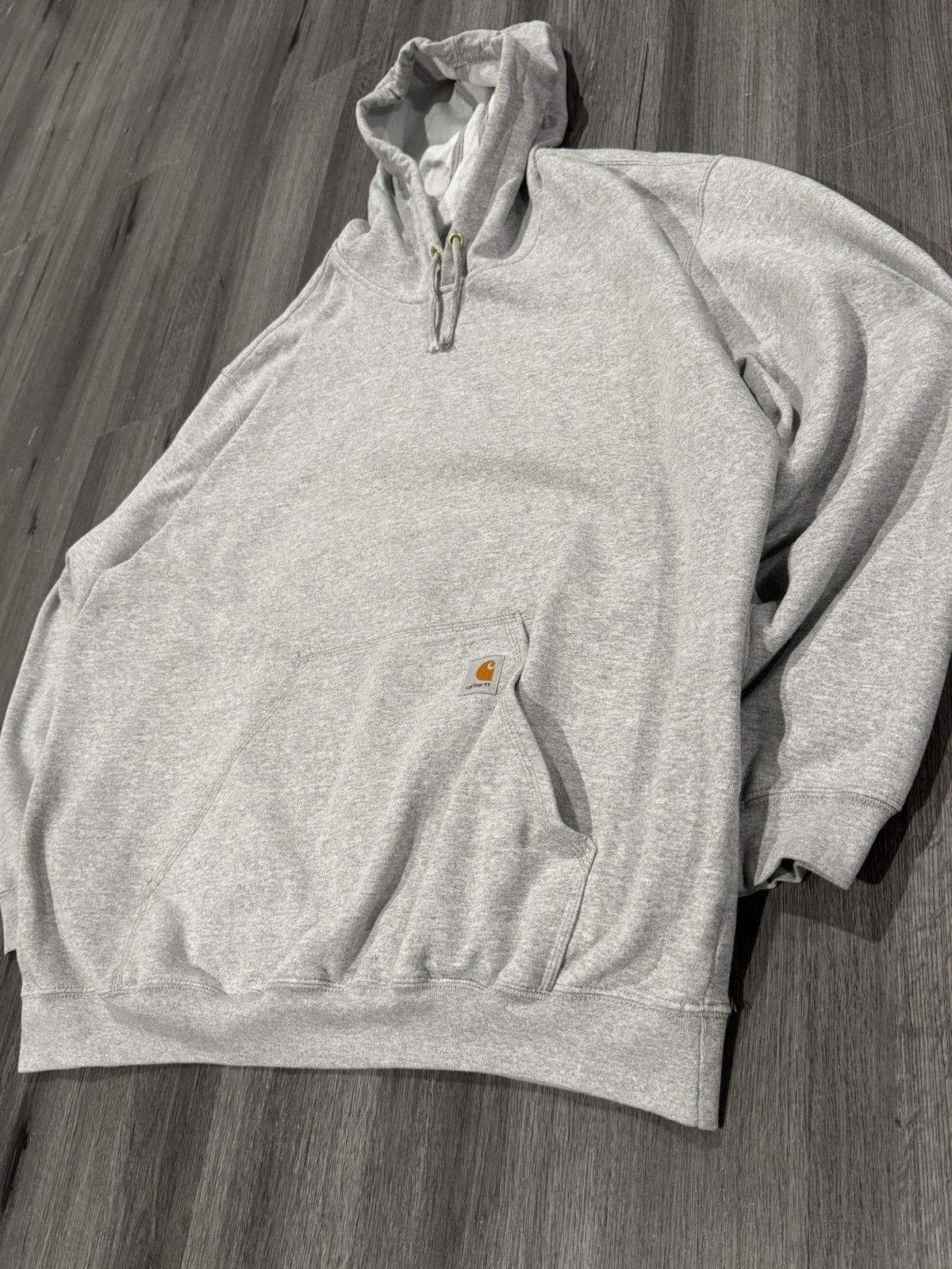 Carhartt Vintage Gray Carhartt Hoodie Size US XL / EU 56 / 4 - 6 Thumbnail