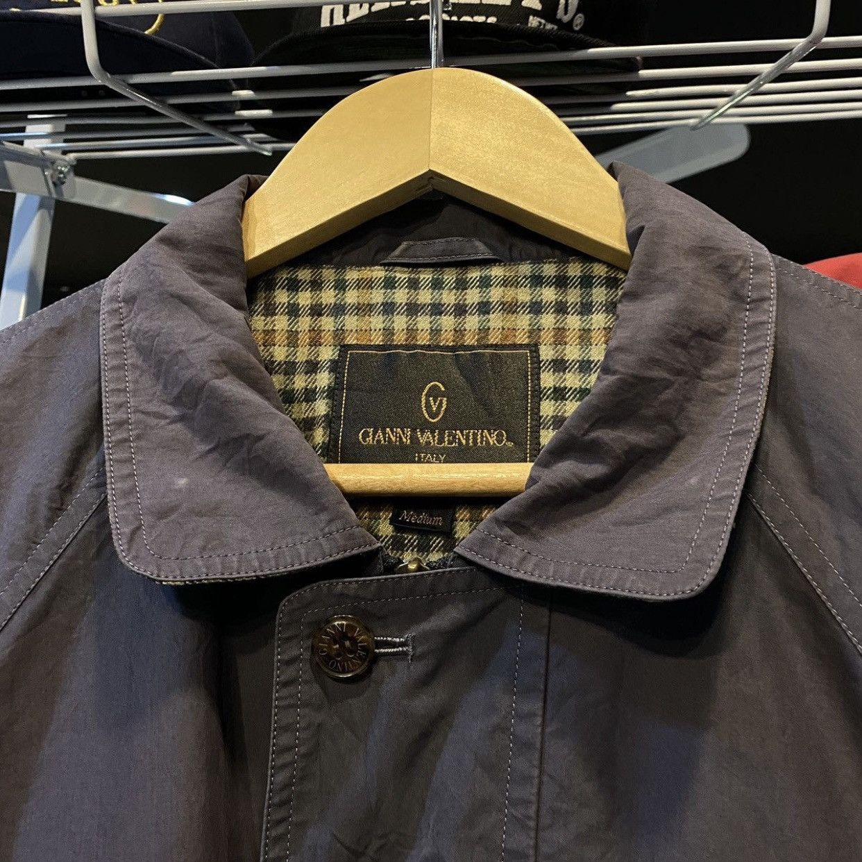Gianni Valentino Vintage Gianni Valentino Italy Faded Bomber Jacket Size US M / EU 48-50 / 2 - 10 Thumbnail