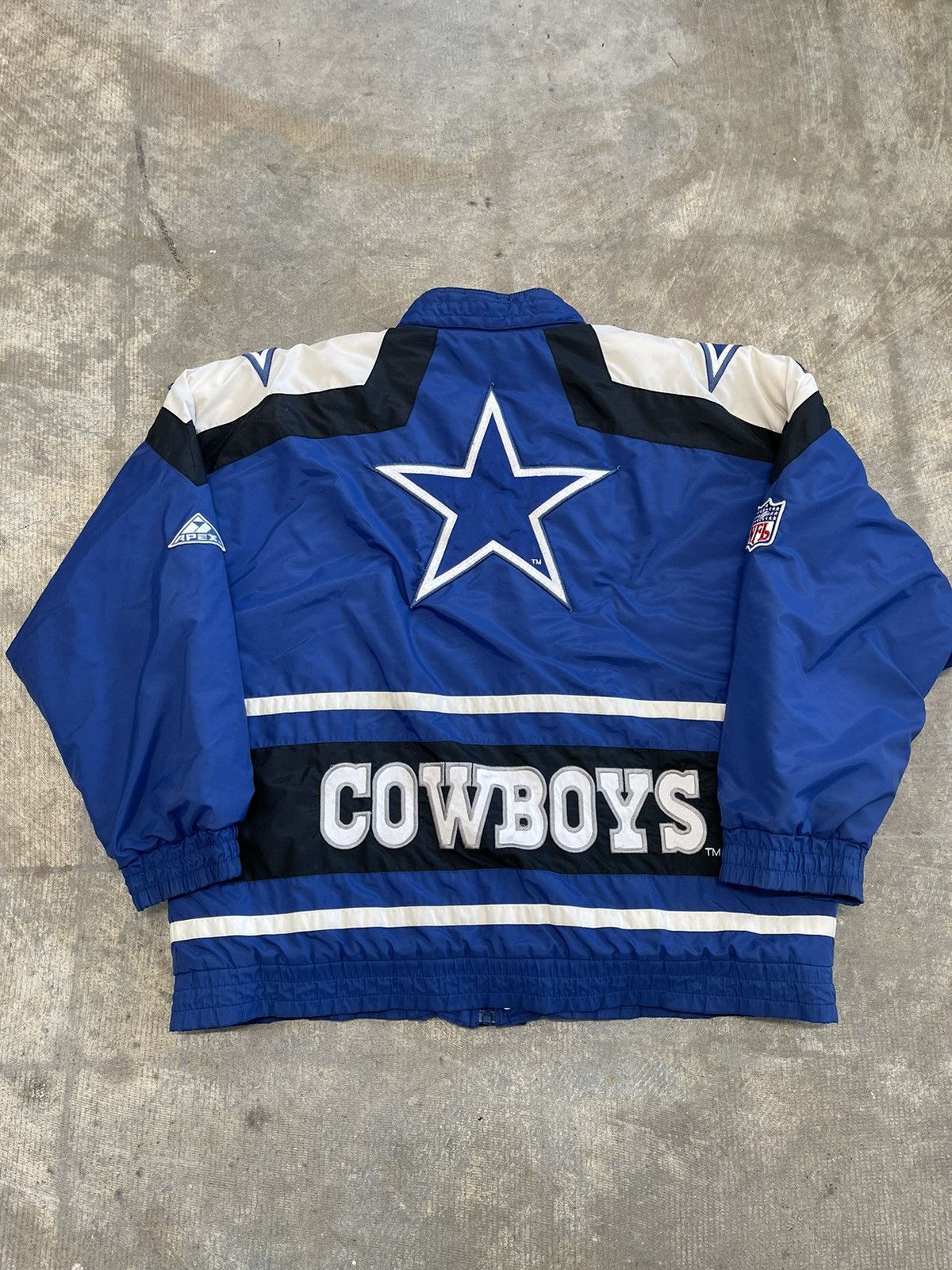 Vintage Vintage 90s Apex One Dallas Cowboys Puffer Jacket | Grailed