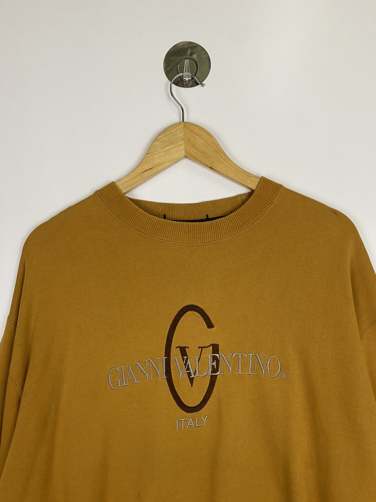 Vintage Vintage Gianni Valentino Big Logo Embroidery Size US L / EU 52-54 / 3 - 3 Thumbnail