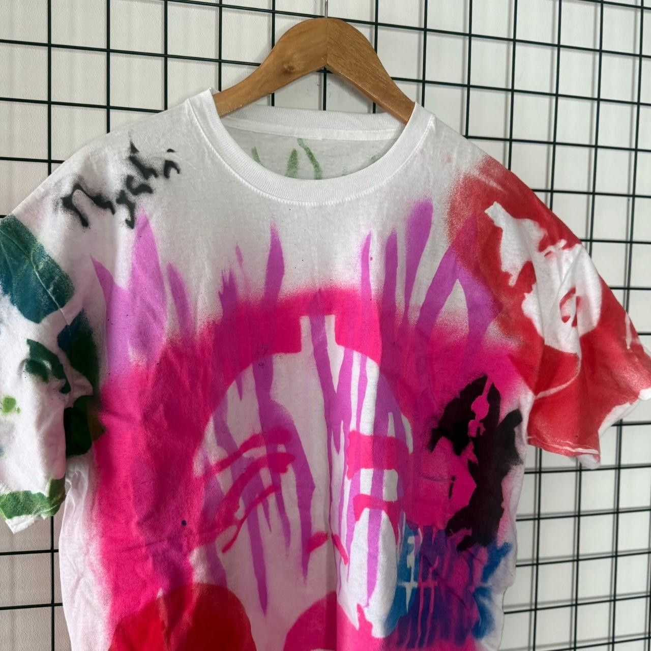 Vintage Vintage Handmade Custom Tee Avantgarde Opium Painted Size US L / EU 52-54 / 3 - 5 Thumbnail