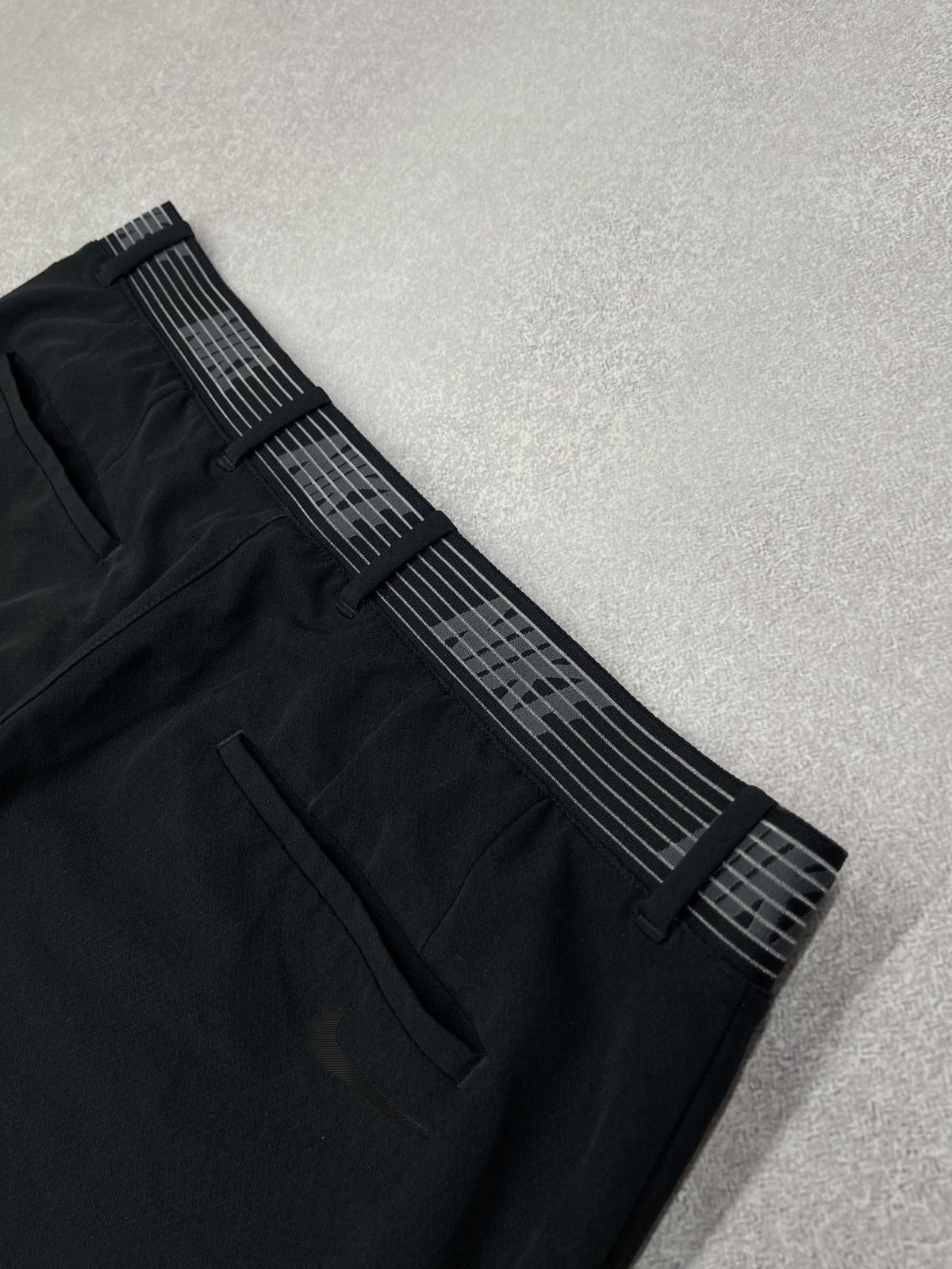 Nike Mens Nike Golf Flex Dri Fit Pants Black Slim Y2K ACG TN Size US 34 / EU 50 - 4 Thumbnail