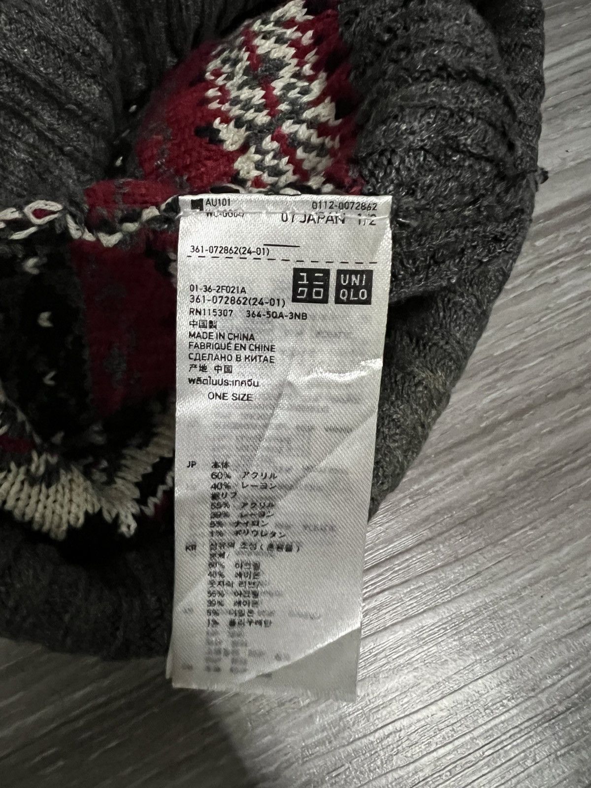 Japanese Brand Japanese Brand Uniqlo Beanie Hat Size ONE SIZE - 6 Thumbnail