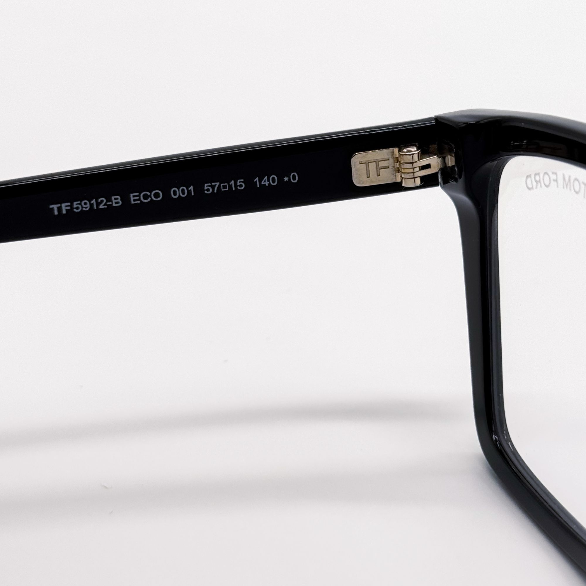 Tom Ford NEW TOM FORD EYEGLASSES TF5912 001 BLACK WOMEN FT5912 001 Size ONE SIZE - 6 Thumbnail