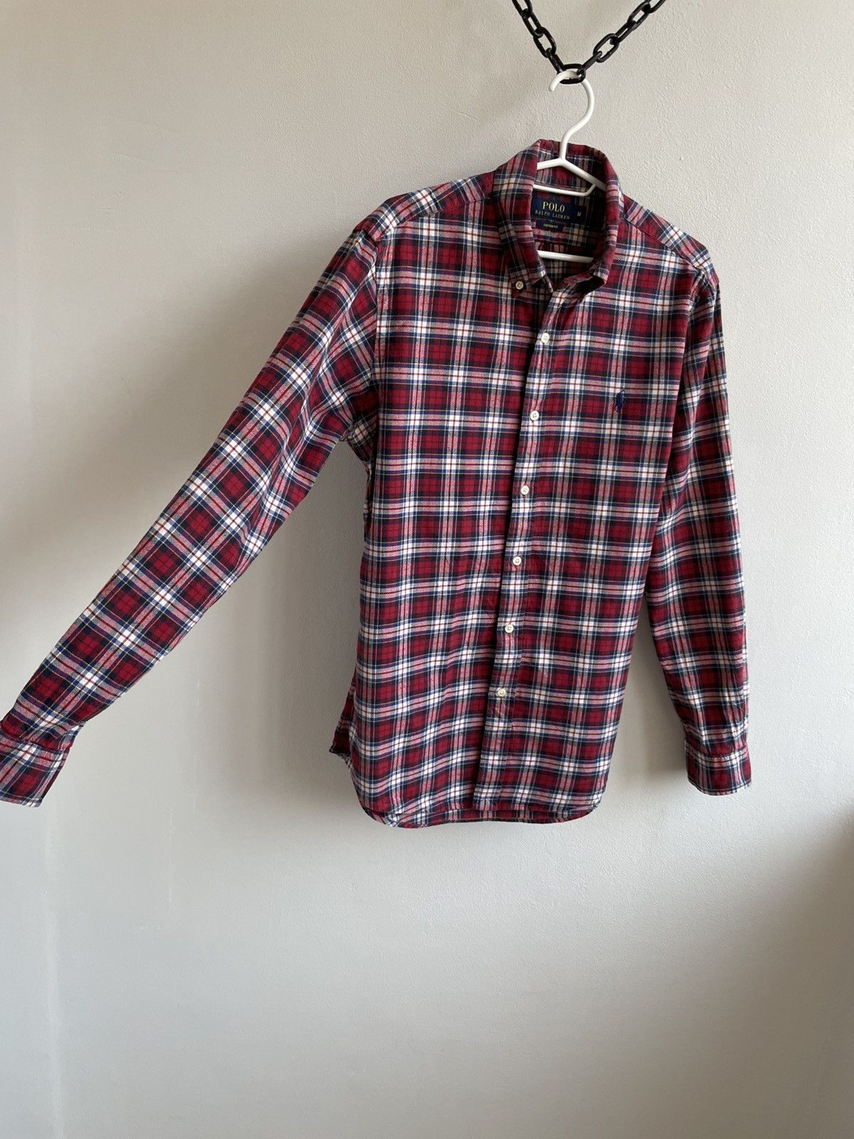 Polo Ralph Lauren Polo Ralph Lauren Button Up Shirt Check Plaid Flannel Size US M / EU 48-50 / 2 - 5 Thumbnail