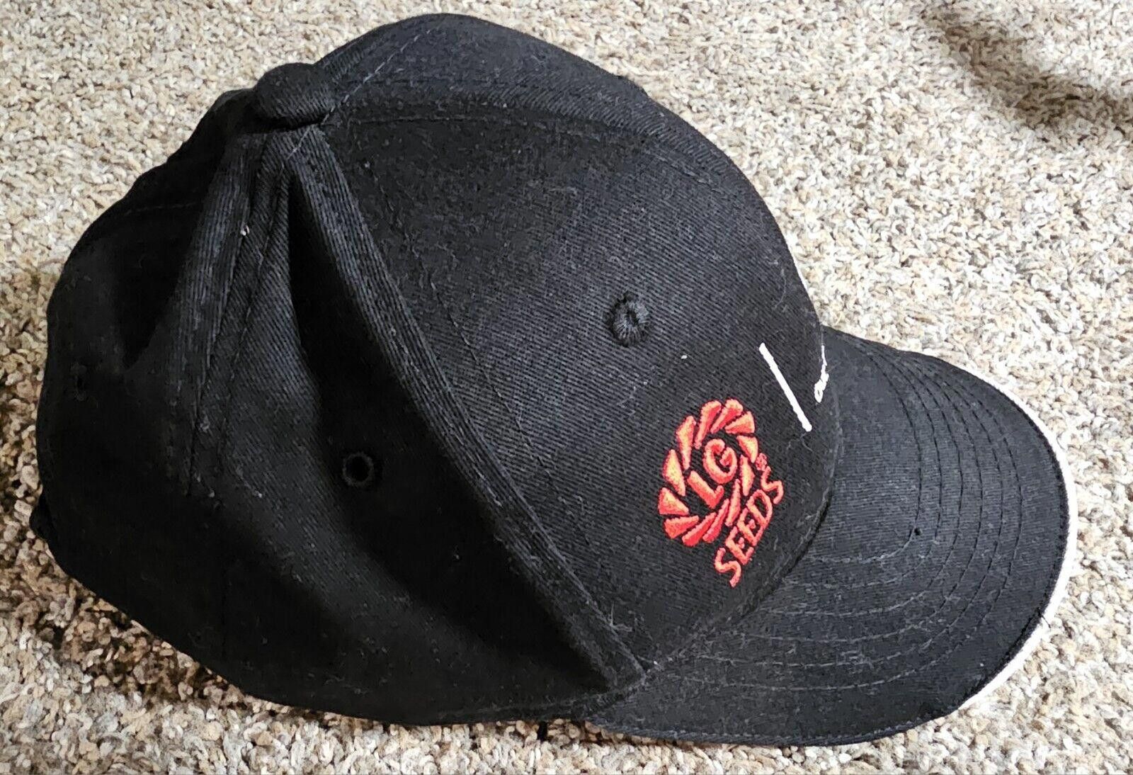 Designer LG Feed Seed Corn Baseball Strapback Hat OSFM Black Red Size ONE SIZE - 5 Thumbnail