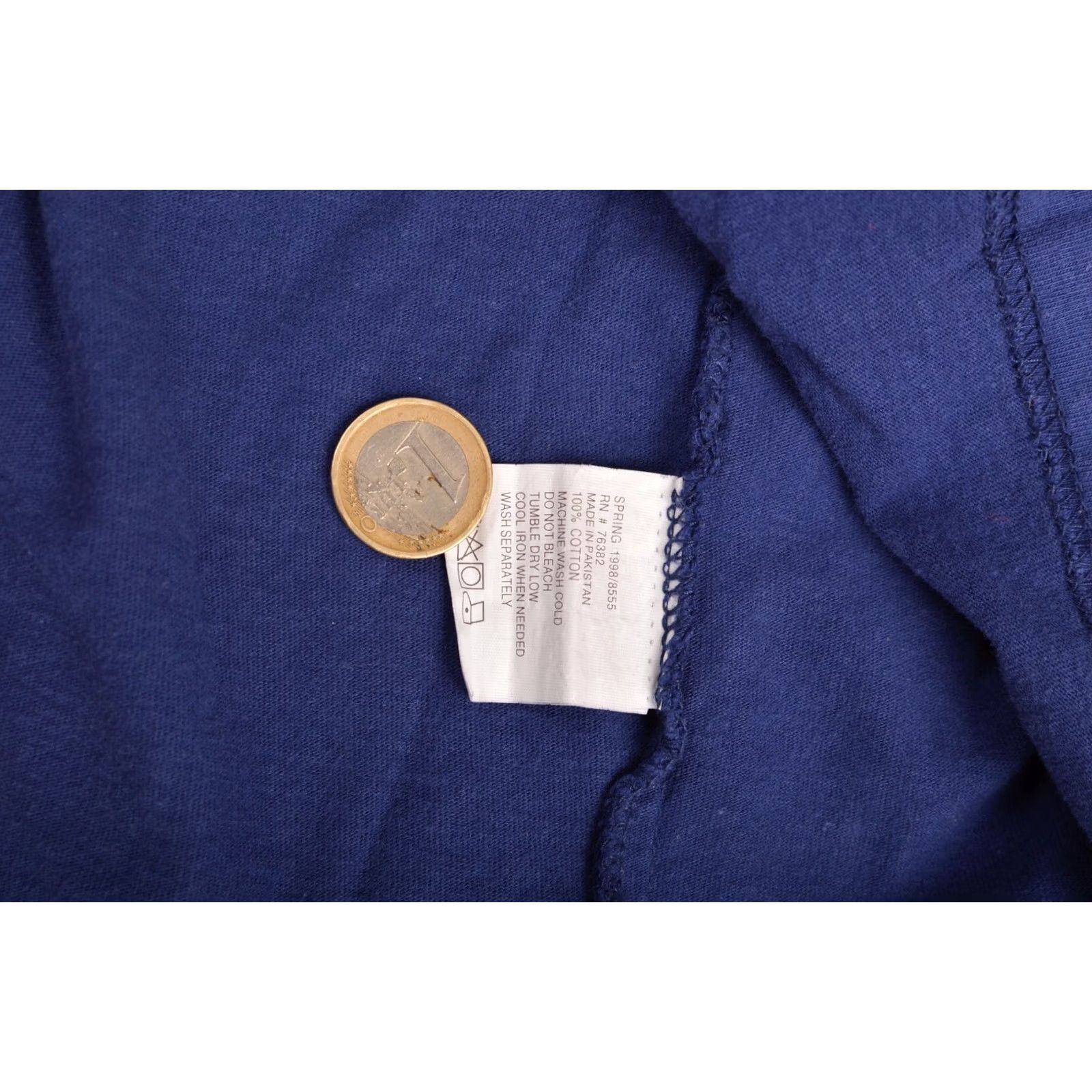 Timberland Timberland Sweatshirt Vintage 1998 Cotton Embroidered Logo Pullover Size L Men Blue Size US L / EU 52-54 / 3 - 5 Thumbnail
