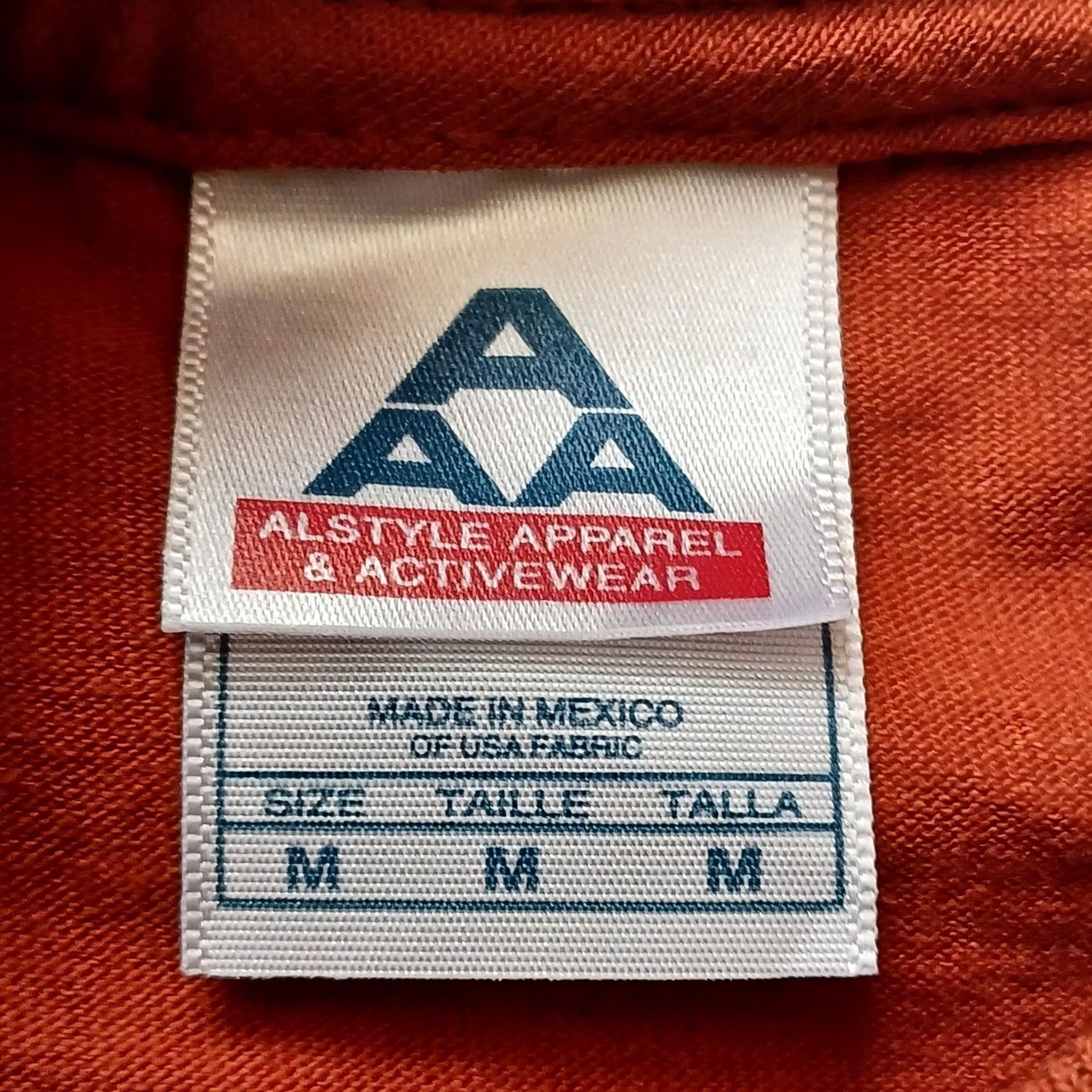 Rusty Alstyle Apparel & Activewear Shirt Mens M Orange Graphic Print Skull Metal Music Vintage Rust Orange Street Vibrations Reno Shirt Size US M / EU 48-50 / 2 - 3 Thumbnail