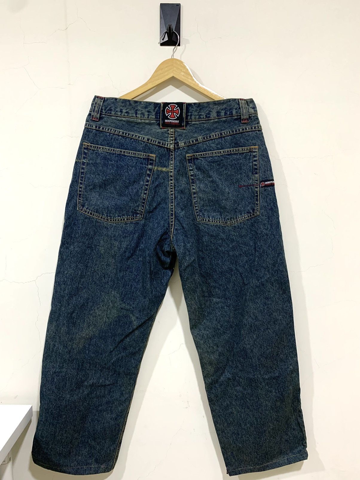 image of Independent Truck Company Baggy Denim Pants, Men's (Size 34)