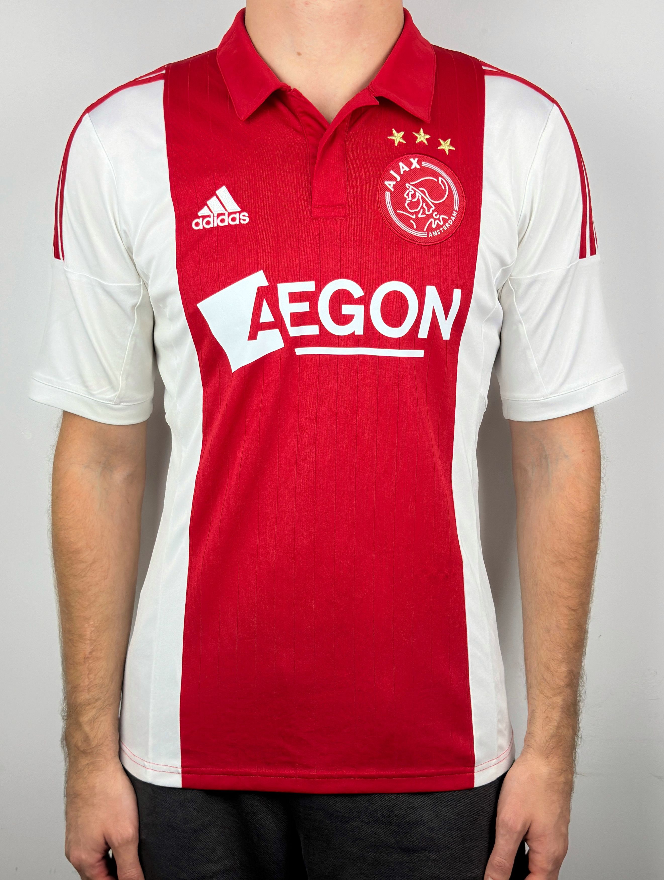 Adidas Ajax Amsterdam 2014 Home Soccer Jersey Football Shirt Size US M / EU 48-50 / 2 - 1 Thumbnail