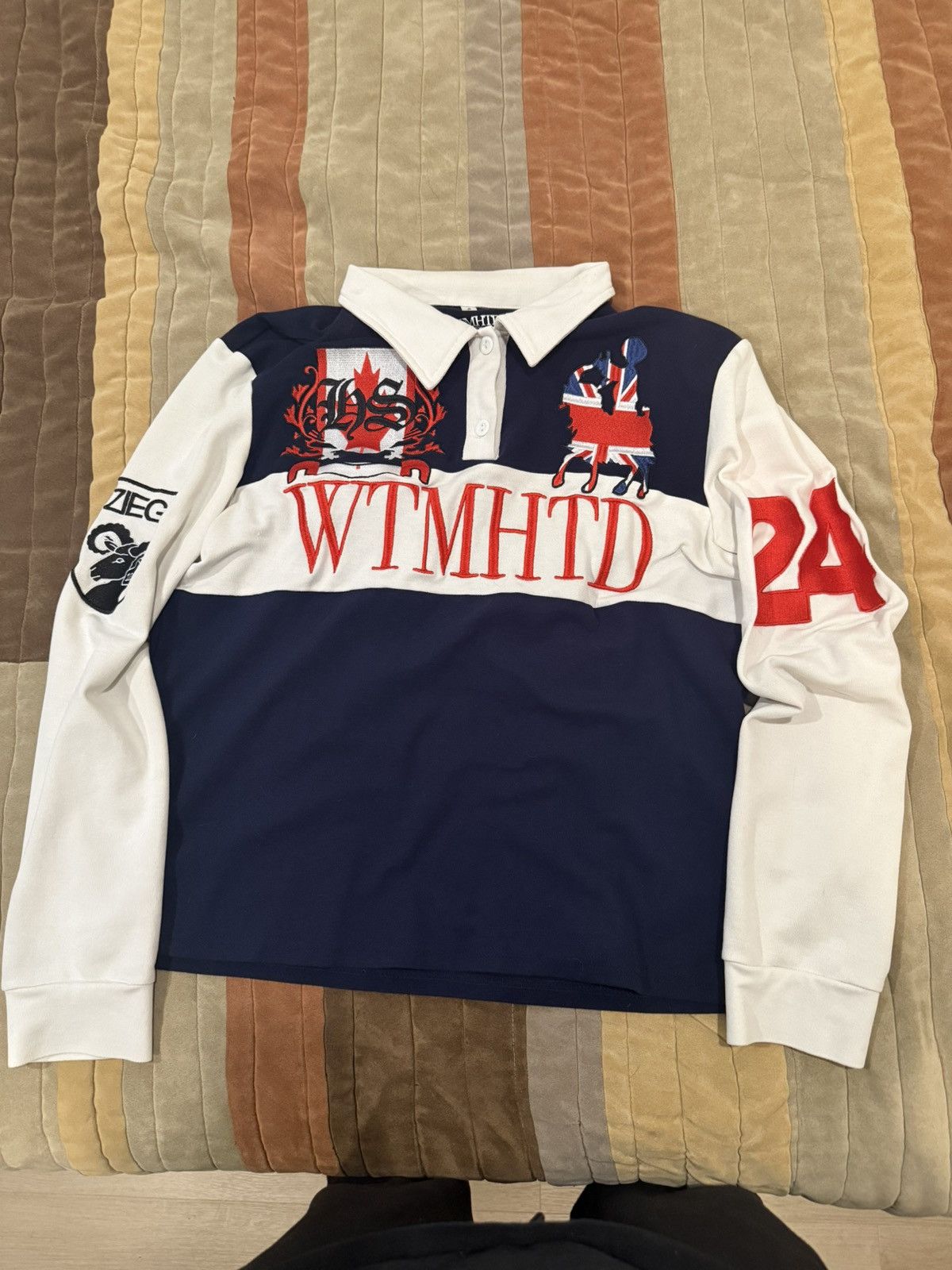 Haunted Starbucks Haunted Starbucks WTMHTD Long Sleeve Polo | Grailed