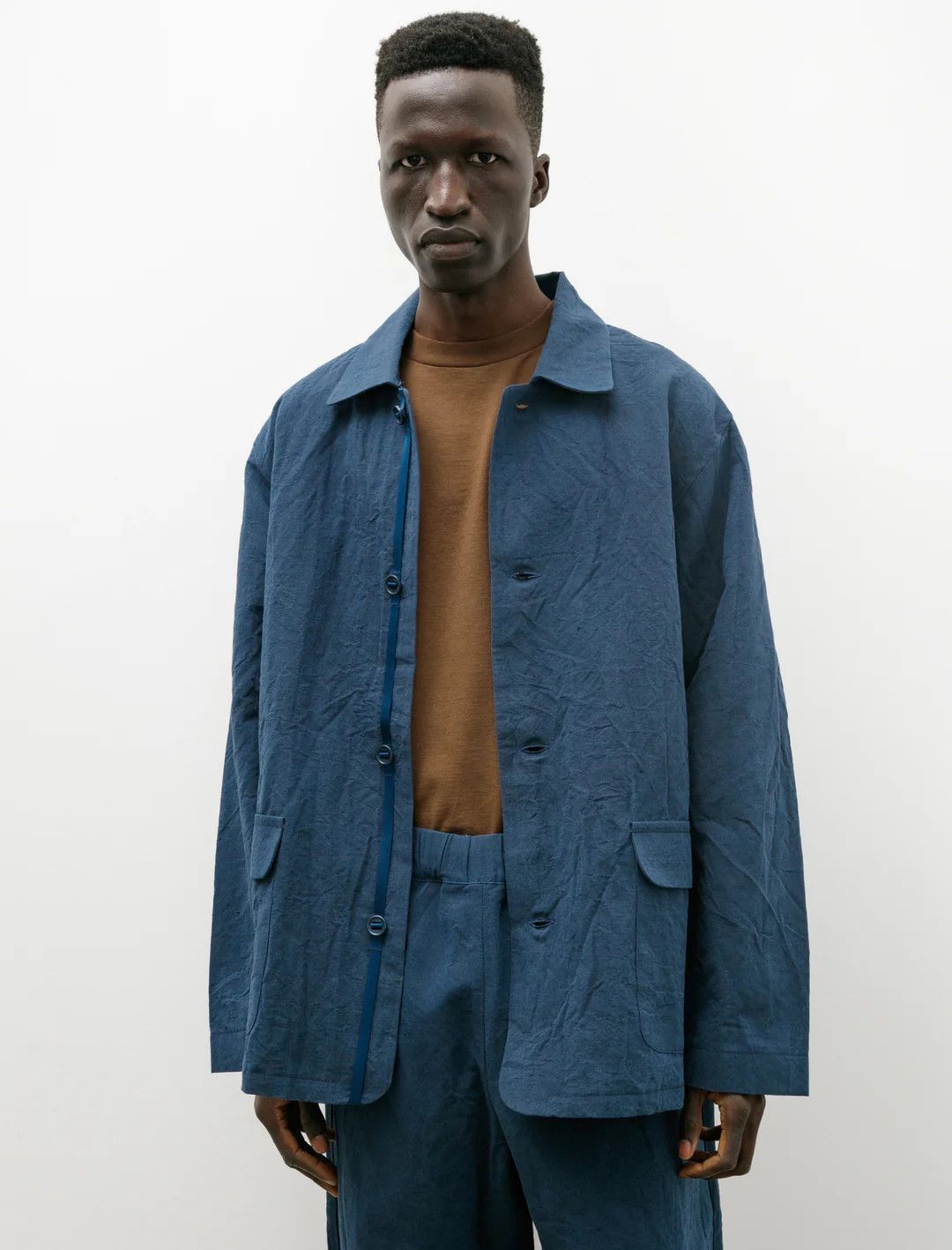 MAN-TLE MAN-TLE R16 Outer-2 Blue Metal Size US S / EU 44-46 / 1 - 4 Thumbnail