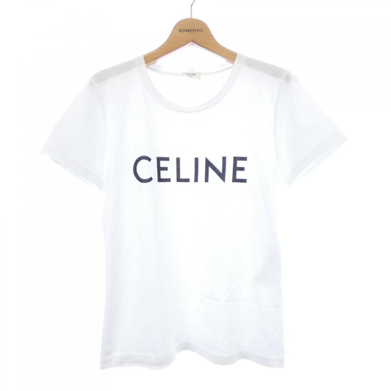 Celine Celine Classic Logo T-shirt Cotton T-Shirts 2X314916G DUTY FREE for USA