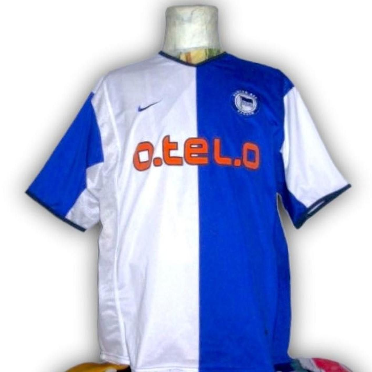 Nike Hertha BSC Berlin Germany 2001 2002 Home Shirt Jersey Size US XL / EU 56 / 4 - 2 Thumbnail